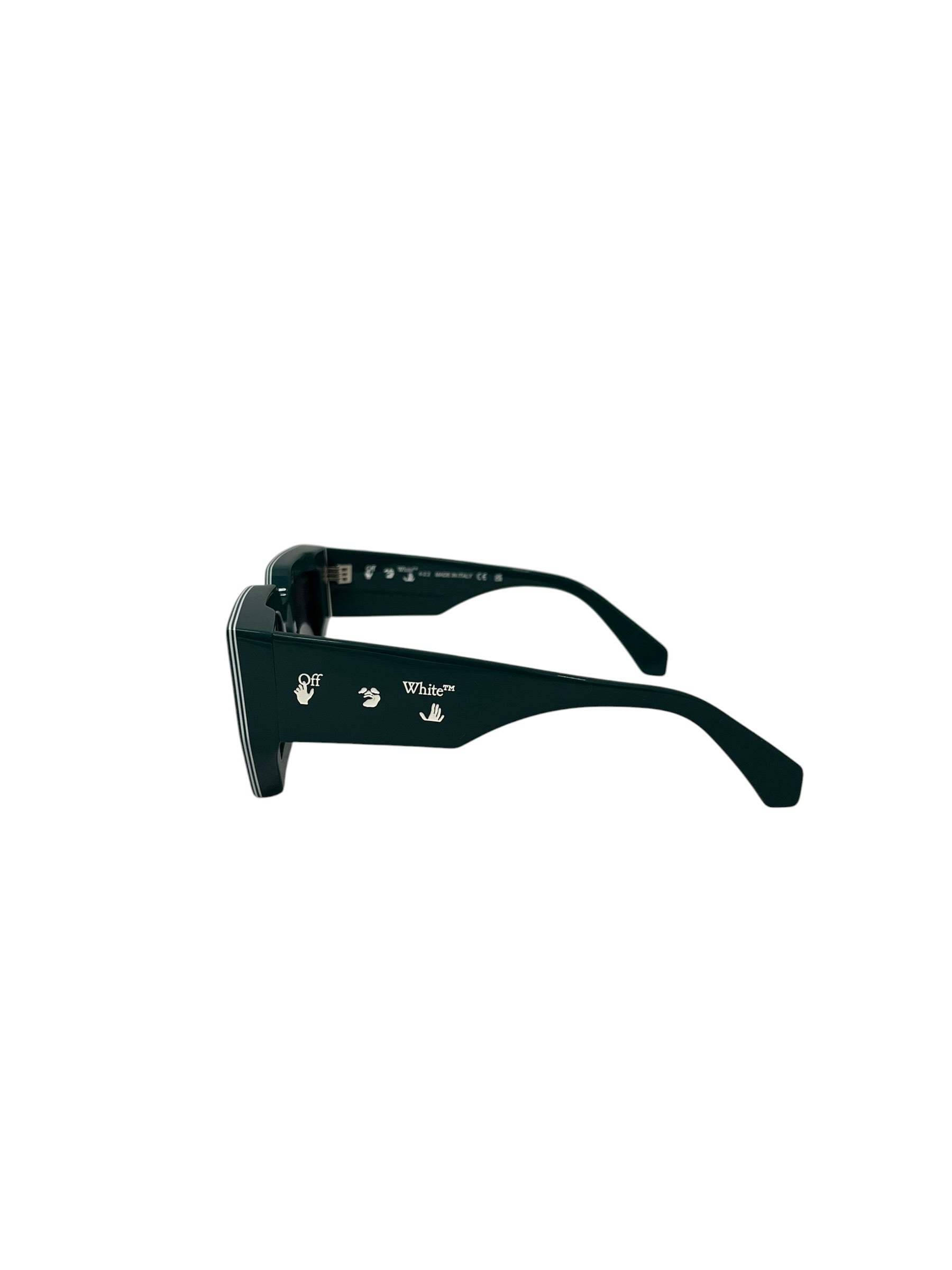 OFF-WHITE/Sunglasses/Plastic/GRN/Wellington/LOGO SUNGLASSES view 2