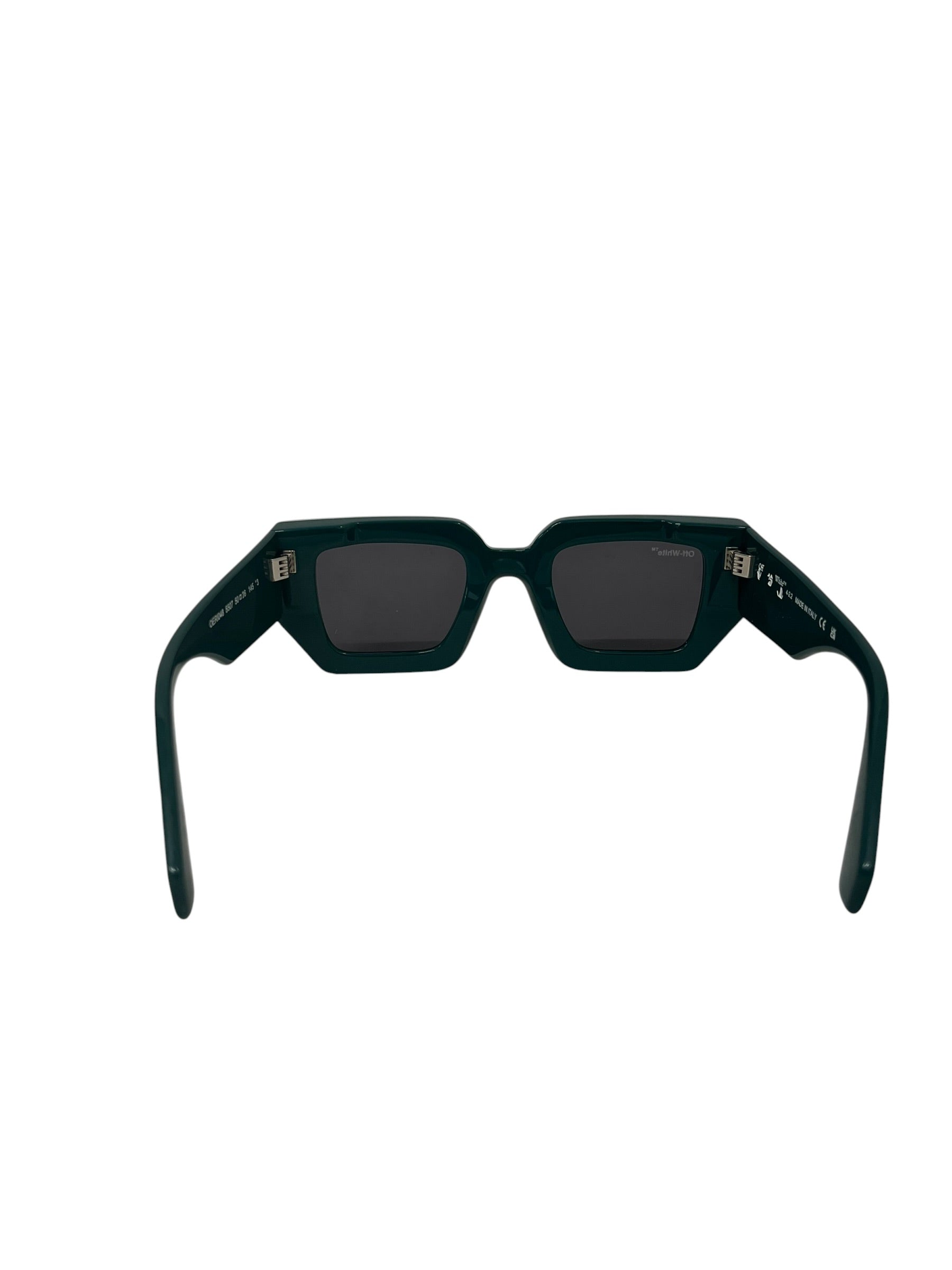 OFF-WHITE/Sunglasses/Plastic/GRN/Wellington/LOGO SUNGLASSES view 3