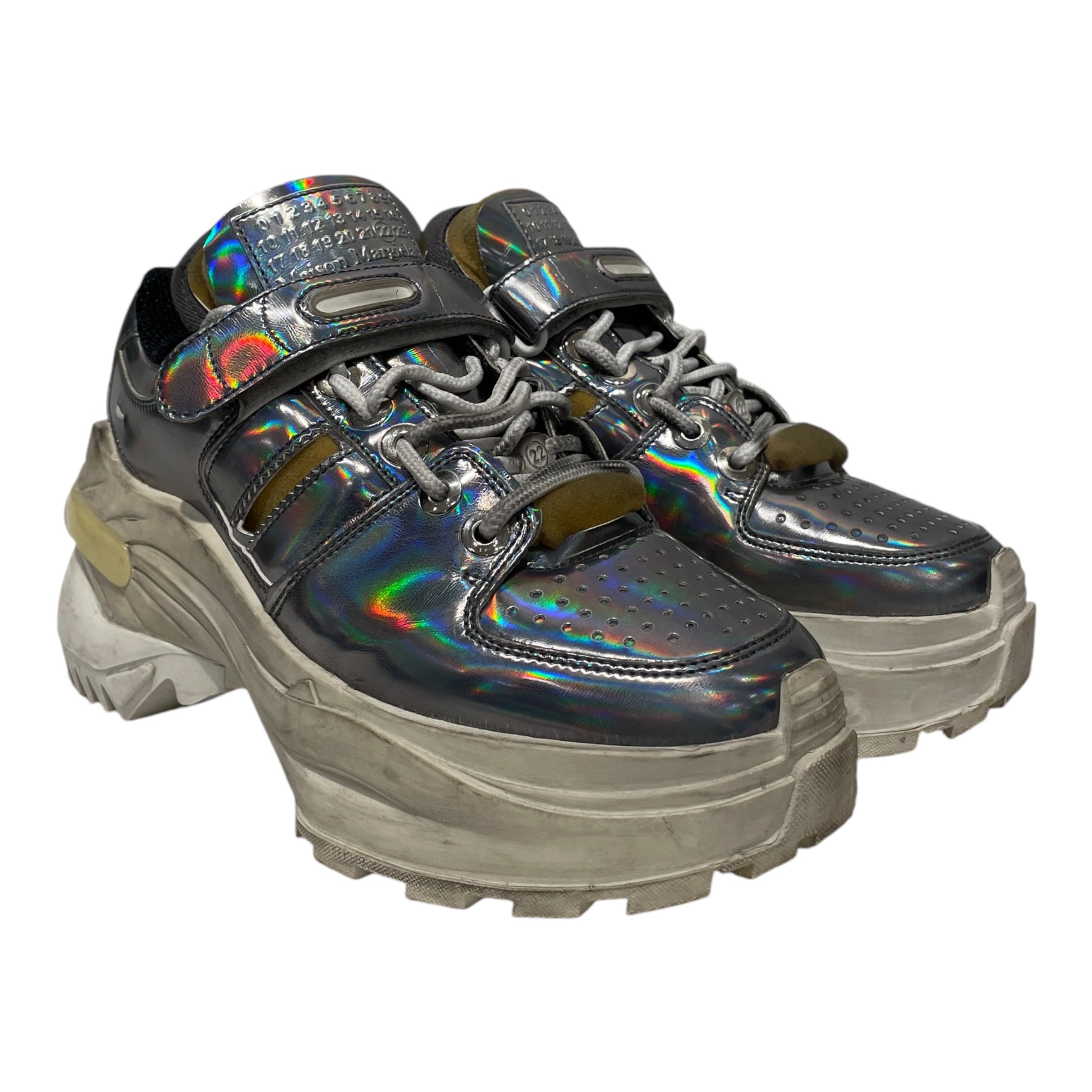 Maison Margiela/Low-Sneakers/EU 36/Leather/SLV/FUSION view 1