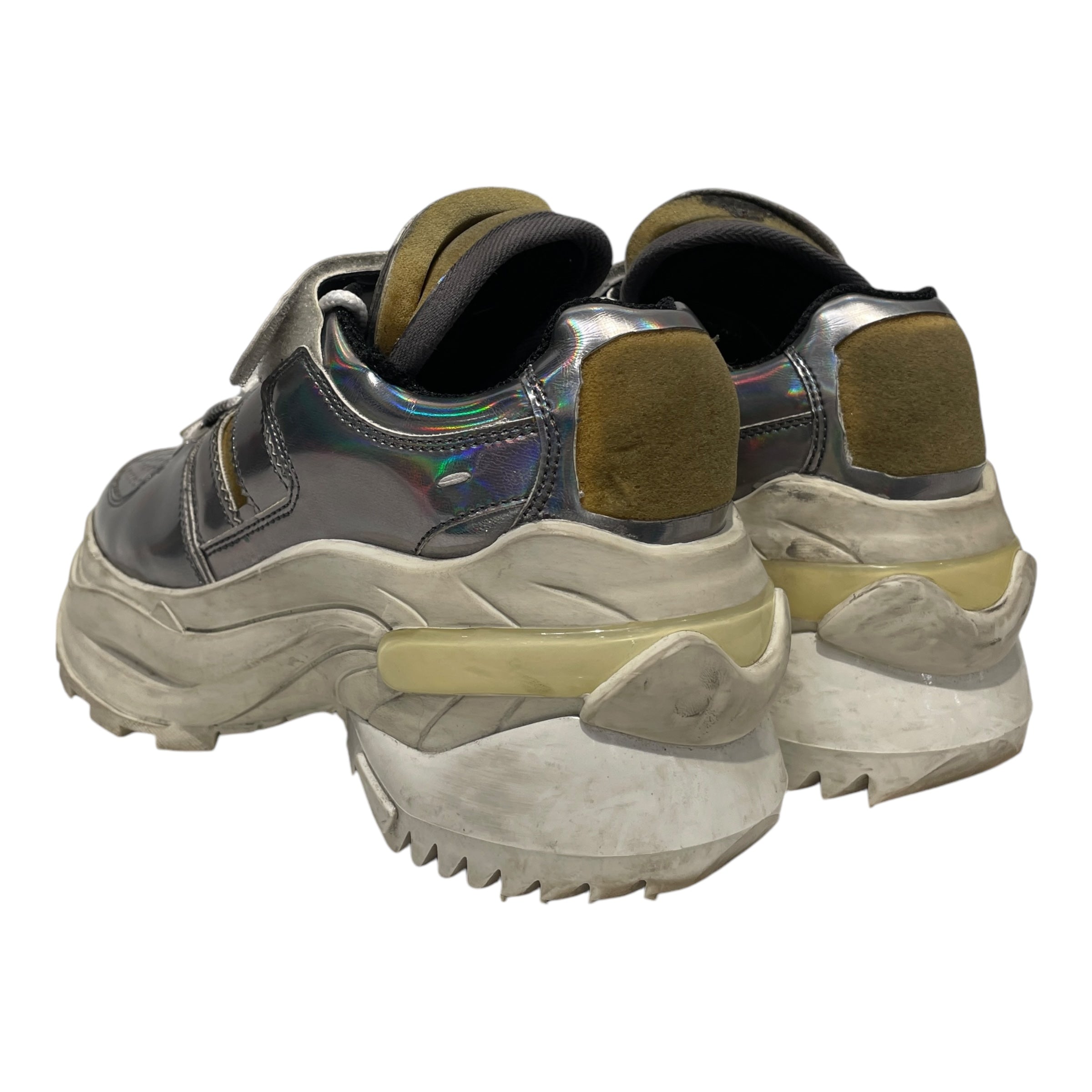 Maison Margiela/Low-Sneakers/EU 36/Leather/SLV/FUSION view 2