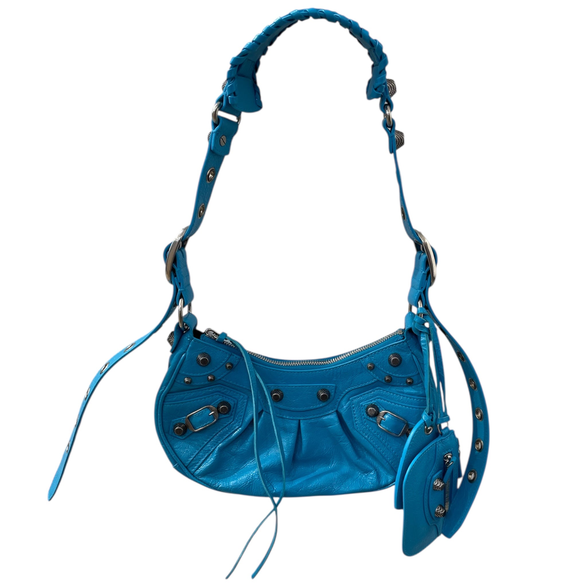BALENCIAGA/Hand Bag/Leather/BLU/Le Cagole Turquoise view 1