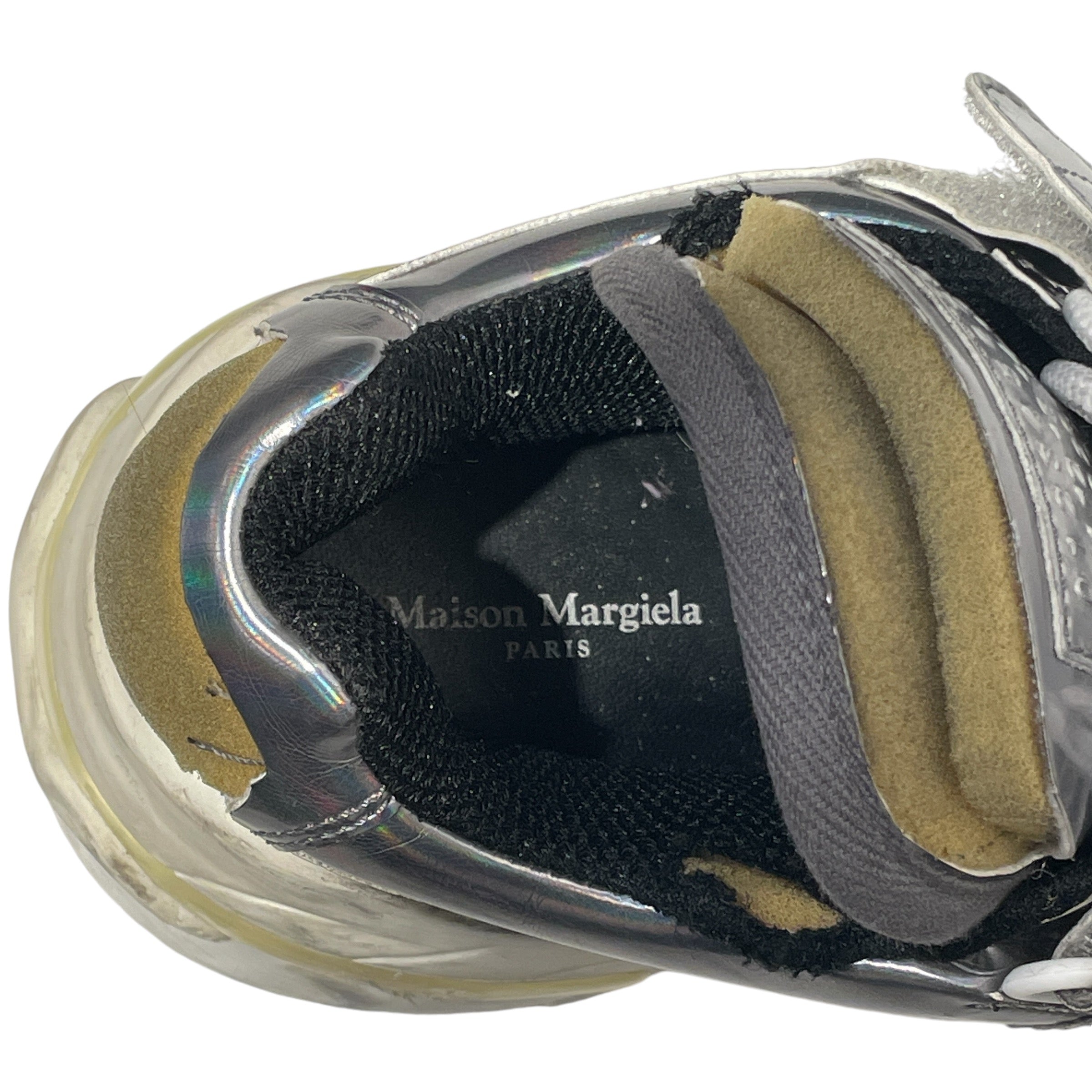 Maison Margiela/Low-Sneakers/EU 36/Leather/SLV/FUSION view 3