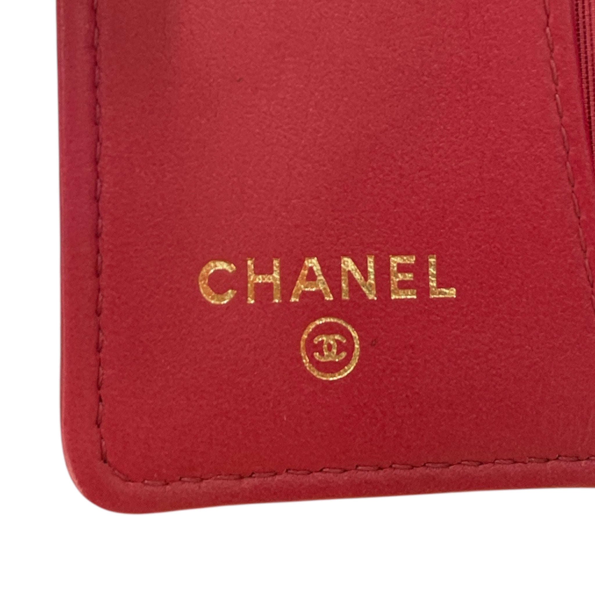 CHANEL/Wallet/PNK/Chanel Pink Wallet view 3