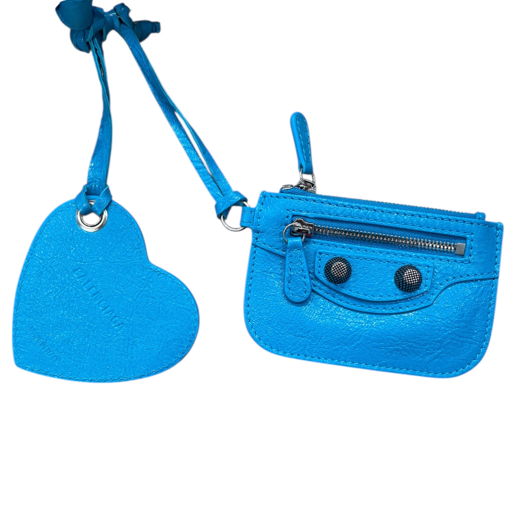 BALENCIAGA/Hand Bag/Leather/BLU/Le Cagole Turquoise view 3