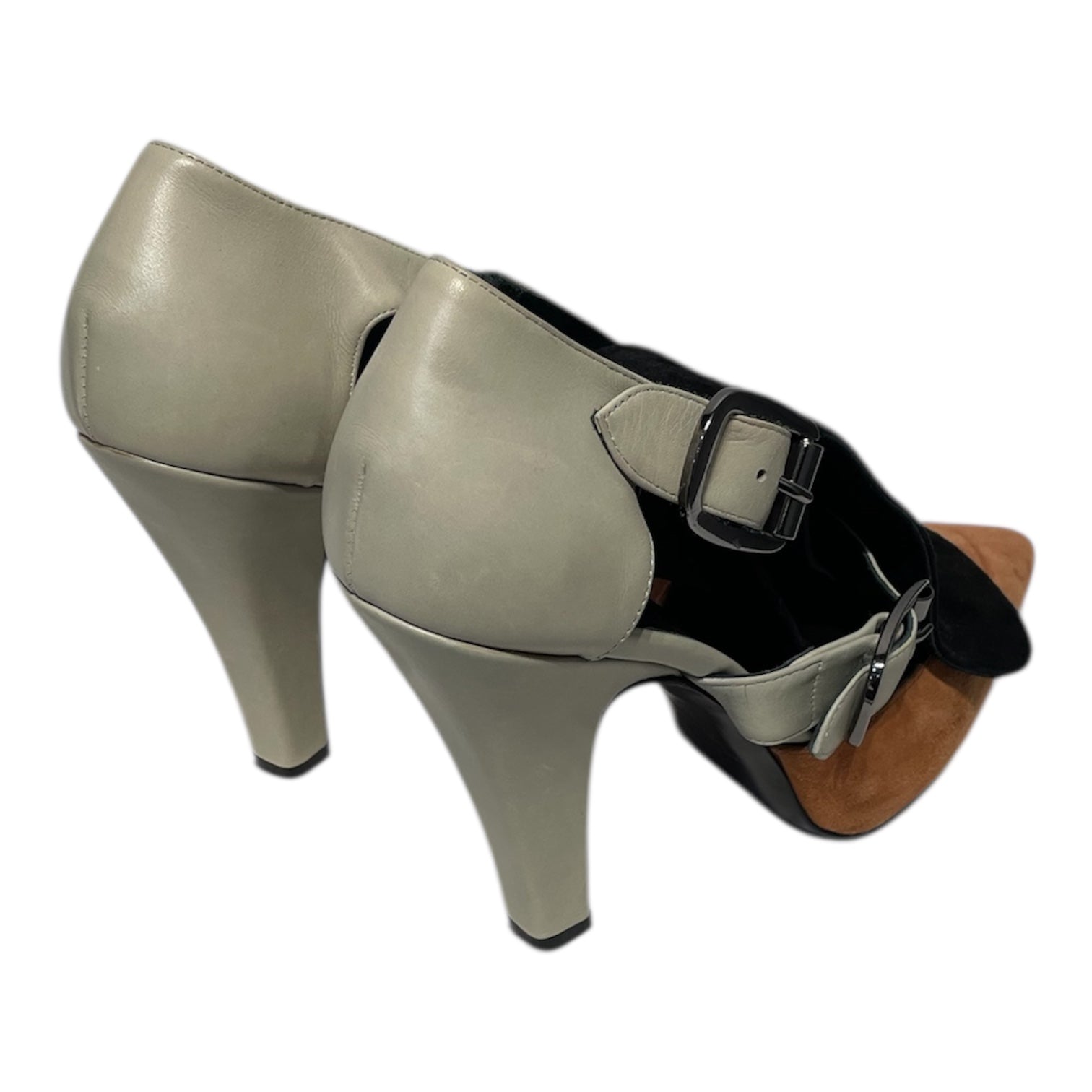 Vivienne Westwood/Heels/EU 38/Leather/MLT/green, tan, and black view 2