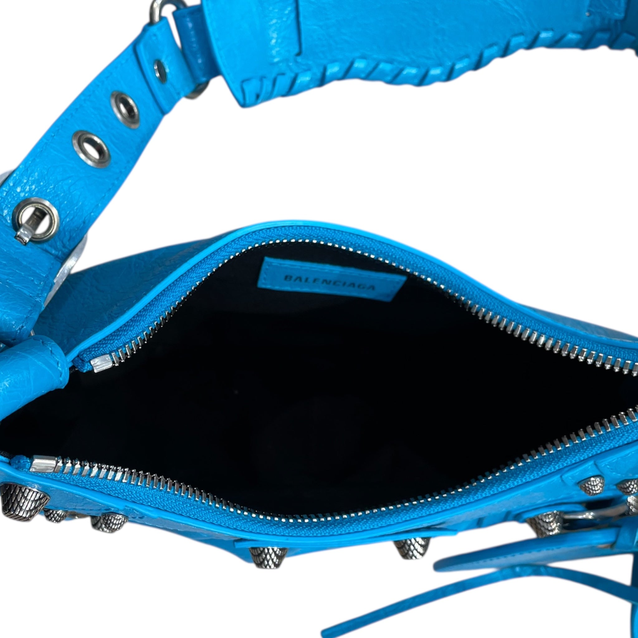 BALENCIAGA/Hand Bag/Leather/BLU/Le Cagole Turquoise view 4