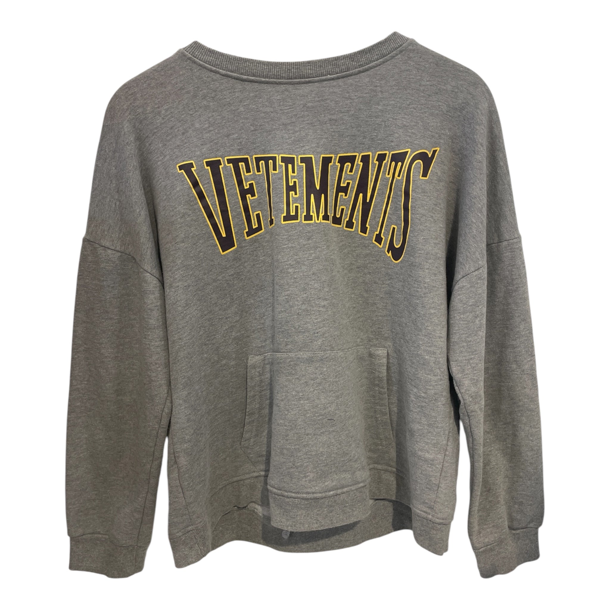 VETEMENTS/Champion/Hoodie/XL/Cotton/GRY/REVERSE view 1