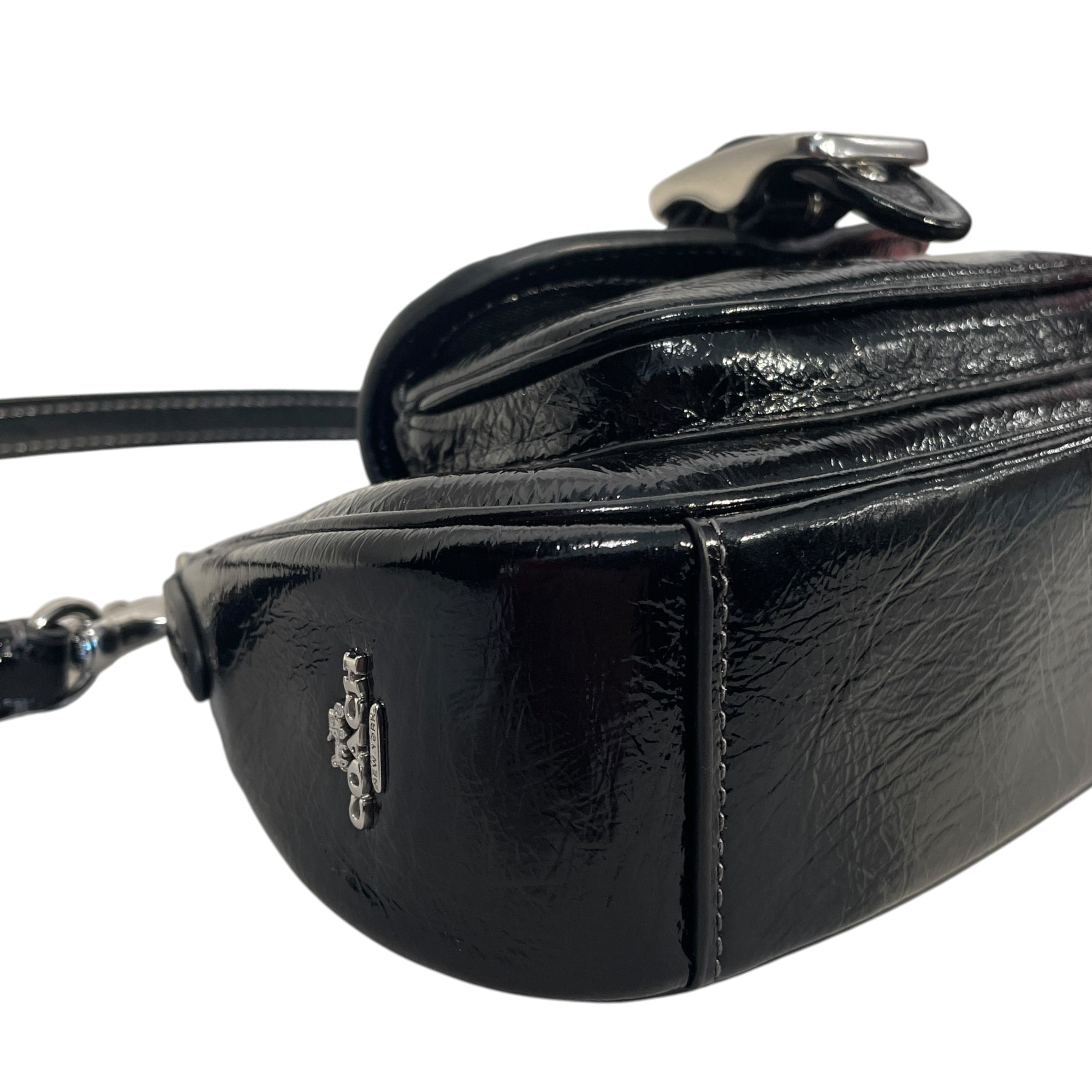 COACH/Hand Bag/BLK/ASHTON MINI BAG/BUCKLE/SLV view 8