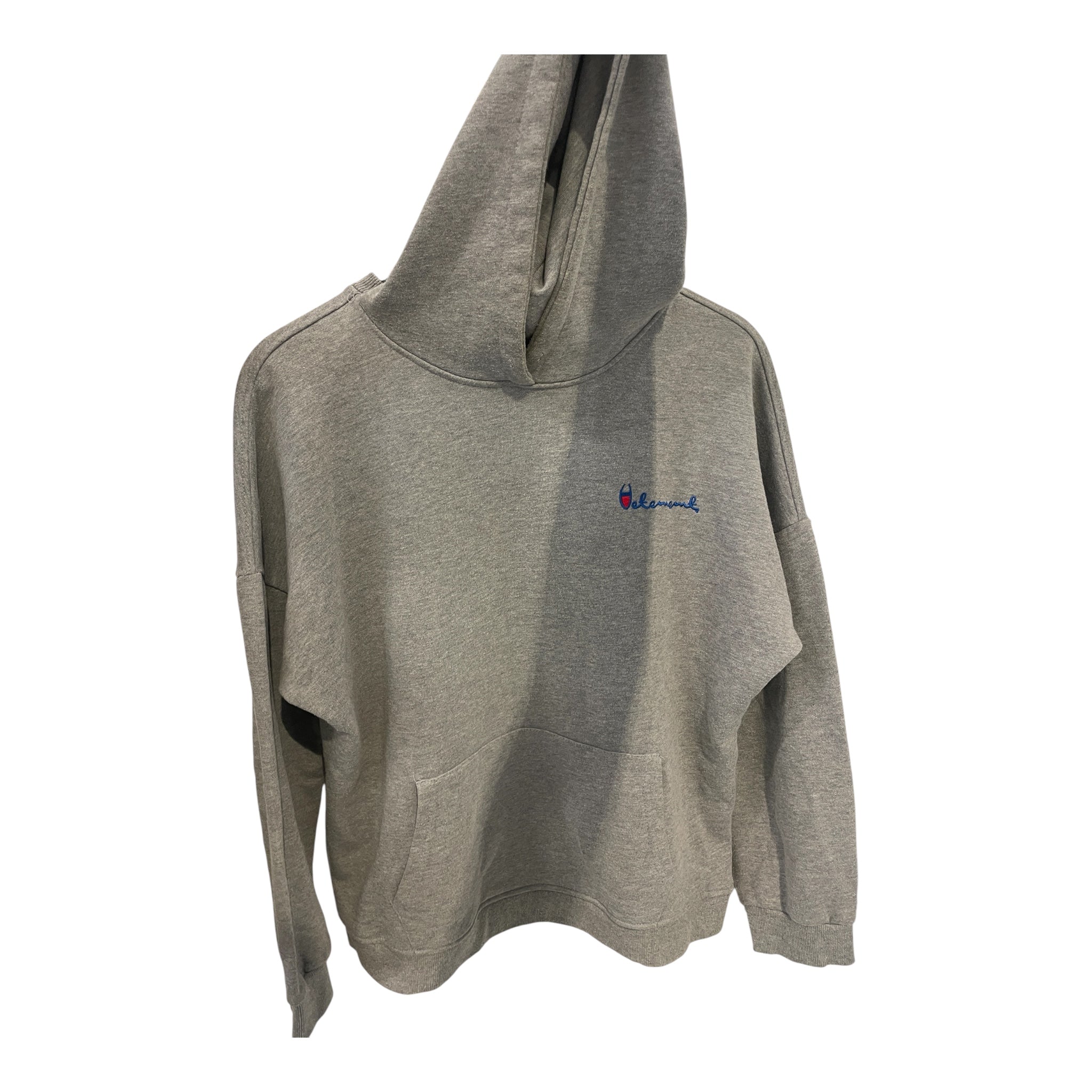 VETEMENTS/Champion/Hoodie/XL/Cotton/GRY/REVERSE view 3