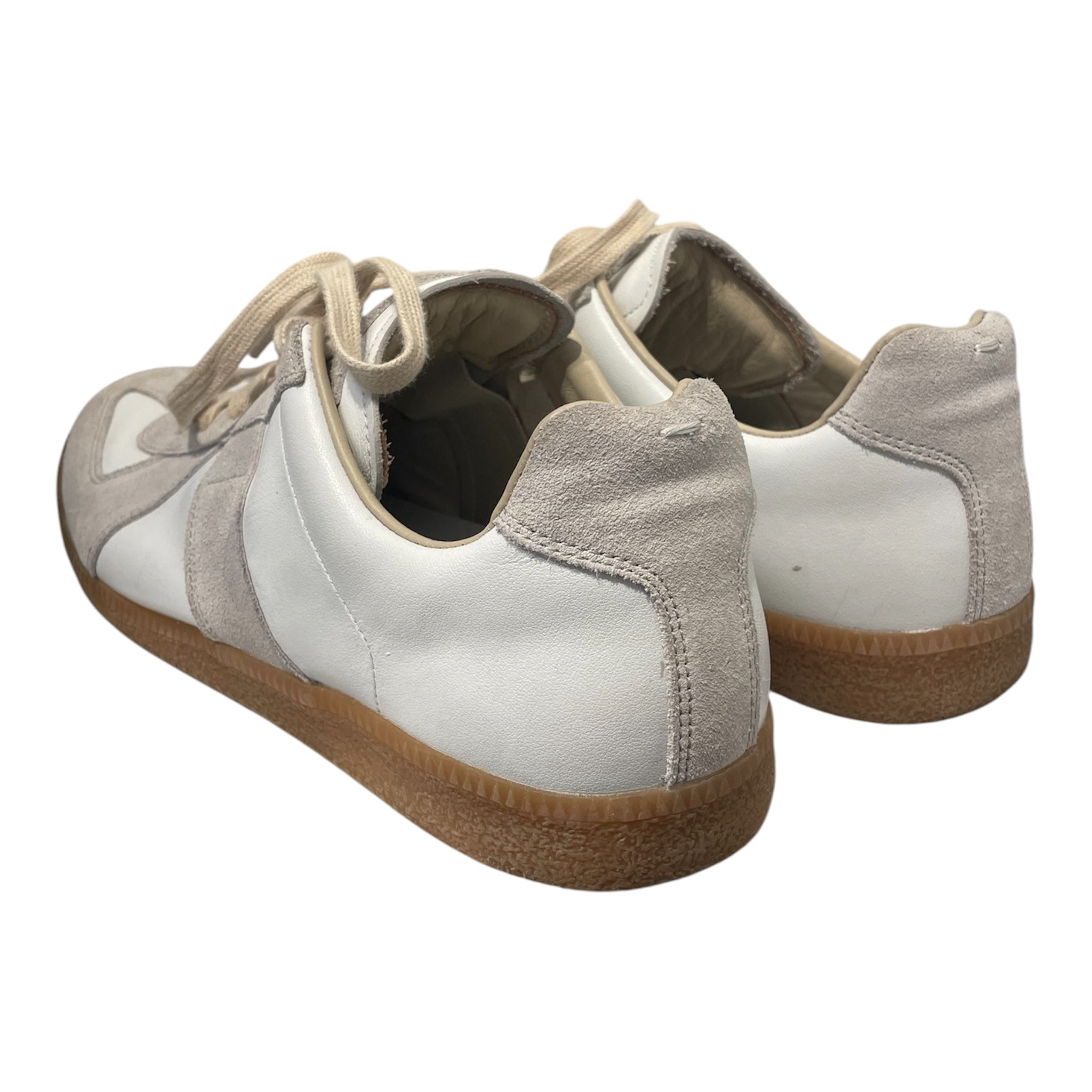 Maison Margiela/Low-Sneakers/EU 44/Leather/WHT/REPLICAS view 2