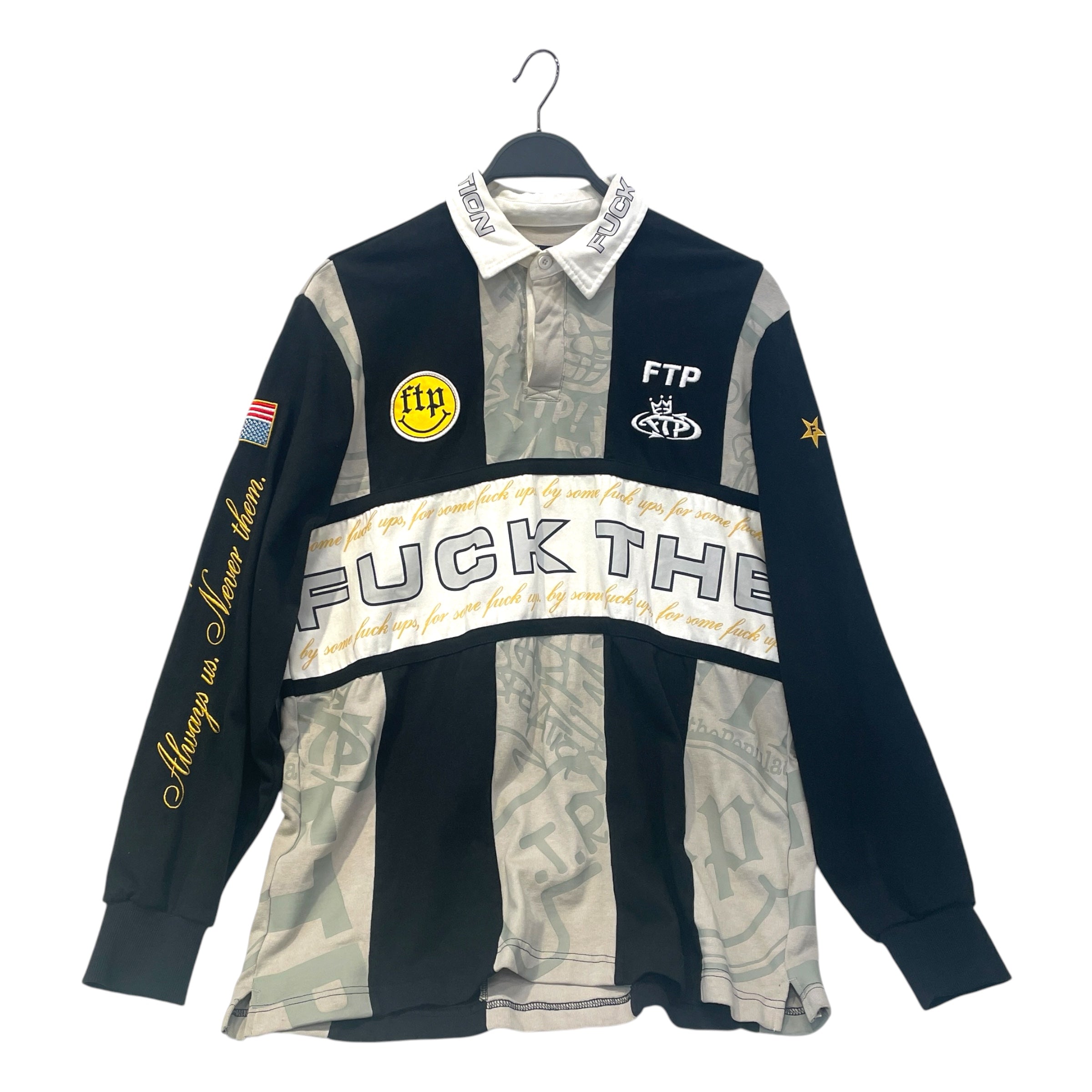 FTP/LS Shirt/M/Cotton/MLT/Stripe/souvenir rugby jersey view 1