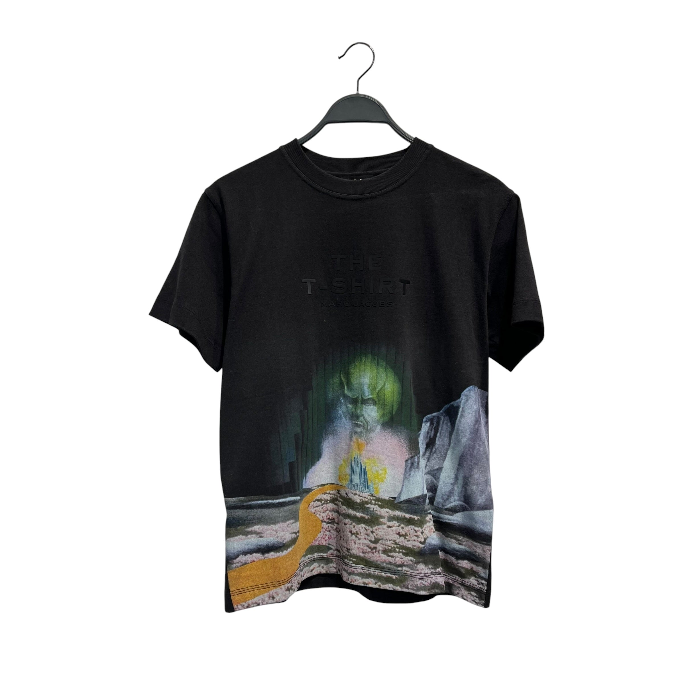 MARC JACOBS/T-Shirt/XS/Cotton/BLK/Graphic/Wizard of Oz Emerald City view 1