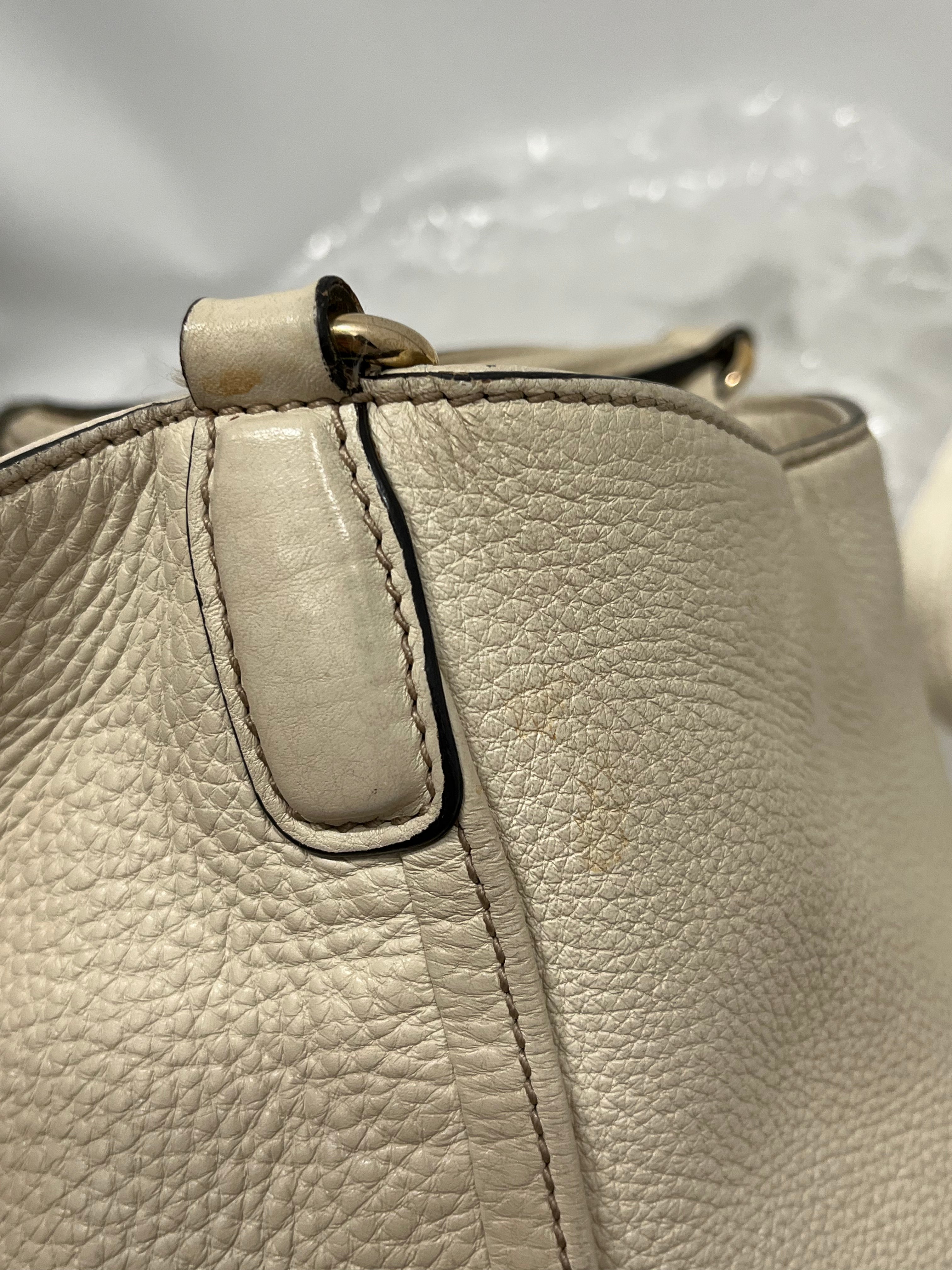 GUCCI/Bag/Leather/WHT/INTEROCK GG SOHO 336751525040 view 5