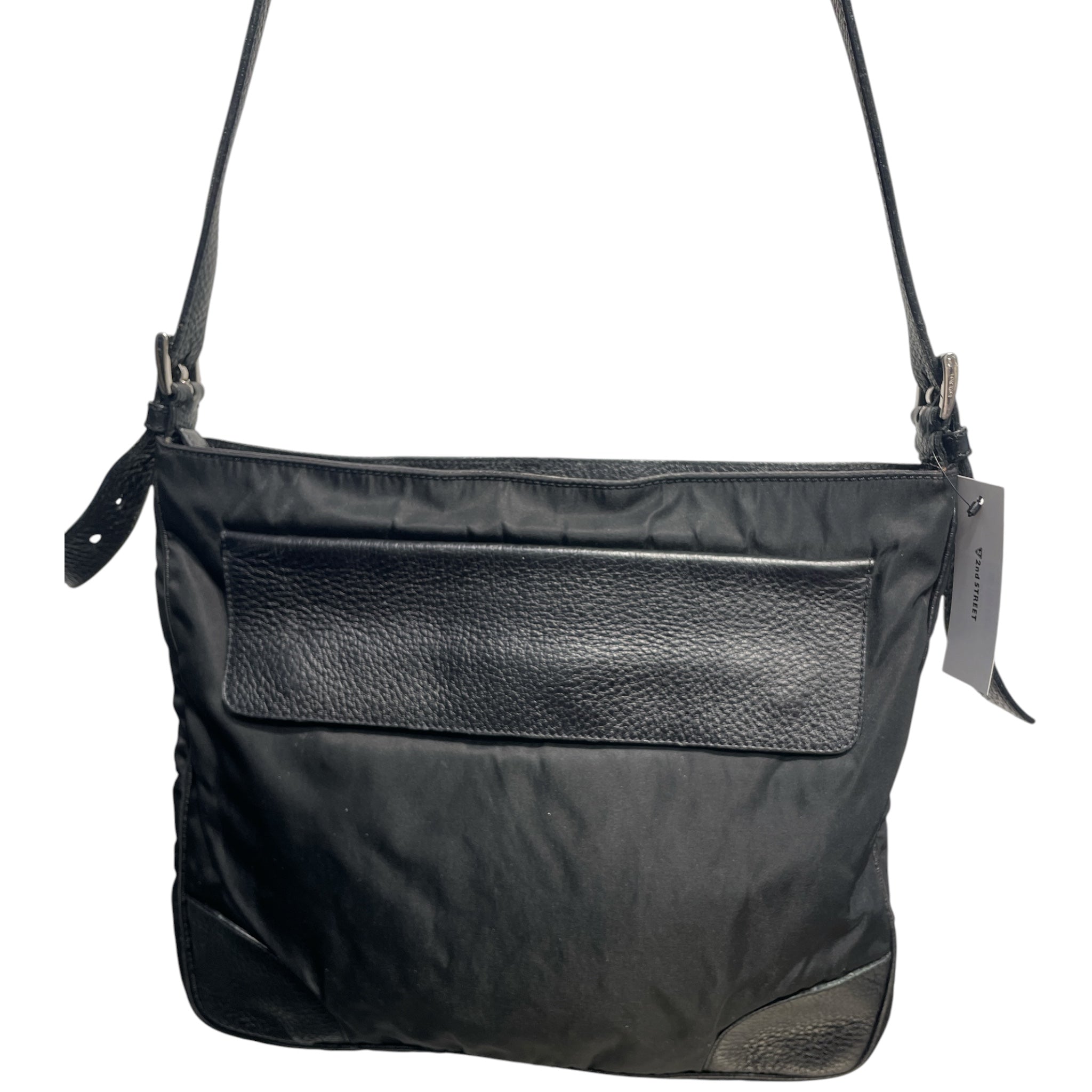 PRADA/Cross Body Bag/Nylon/BLK/TESSUTO view 2