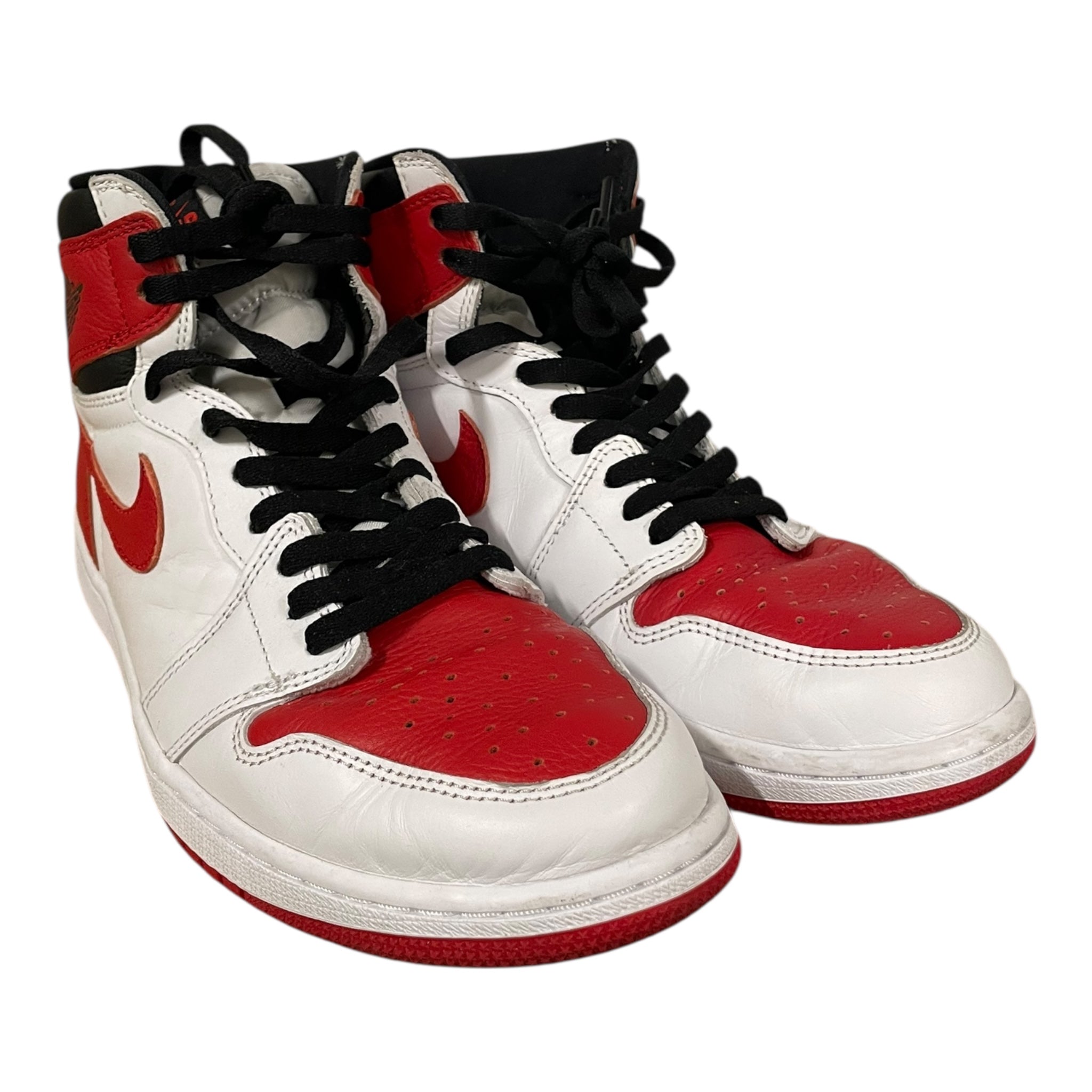 NIKE/AIR JORDAN 1 RETRO HIGH OG/Hi-Sneakers/US 10.5/Polyester/WHT/555088-161 view 1