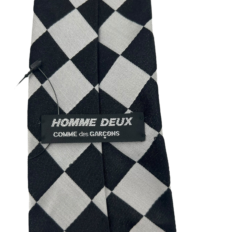 COMME des GARCONS HOMME DEUX/Tie/Black/Plaid/