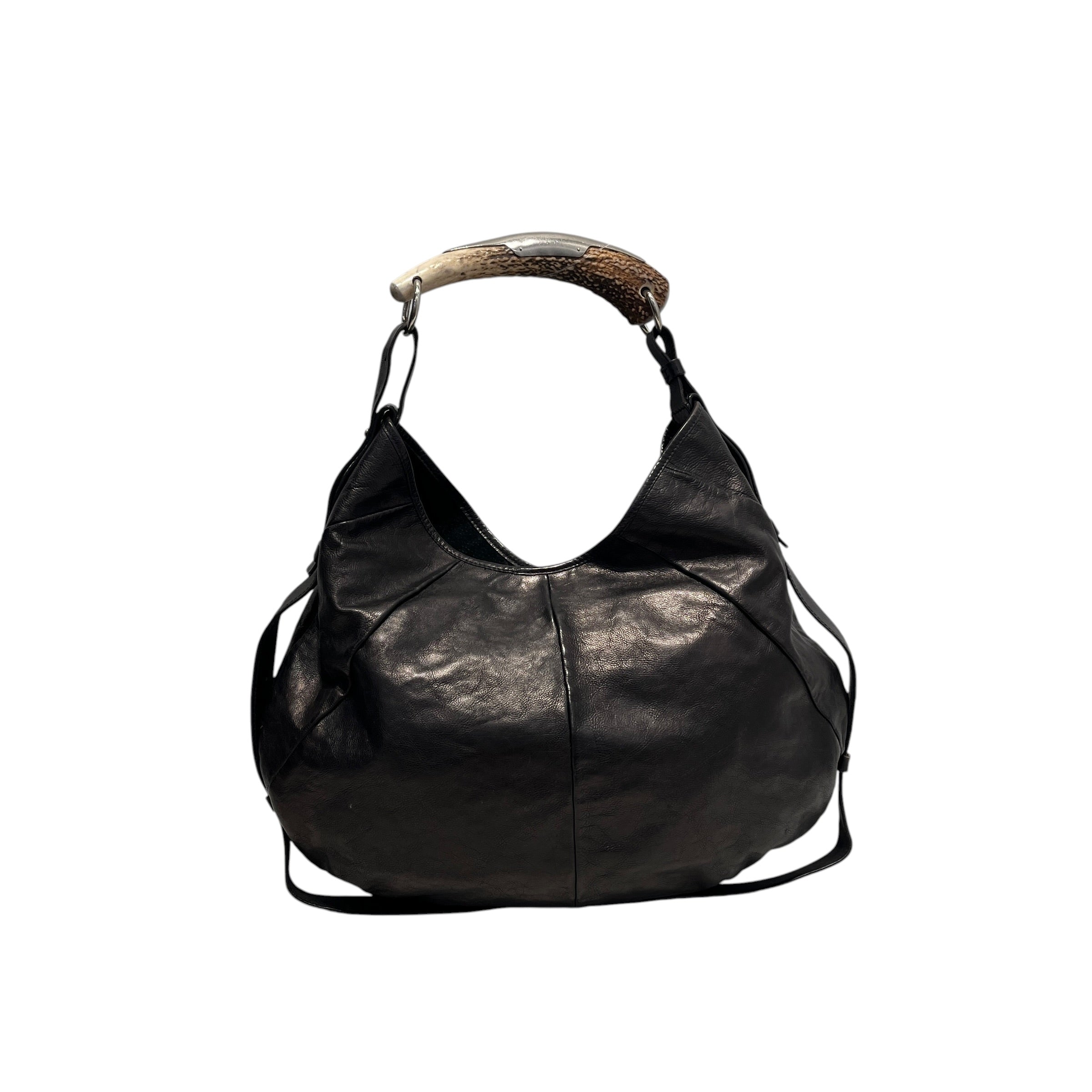 YVES SAINT LAURENT/Hand Bag/Leather/BLK/MOMBASA HOBO BAG BY TOM FORD view 2