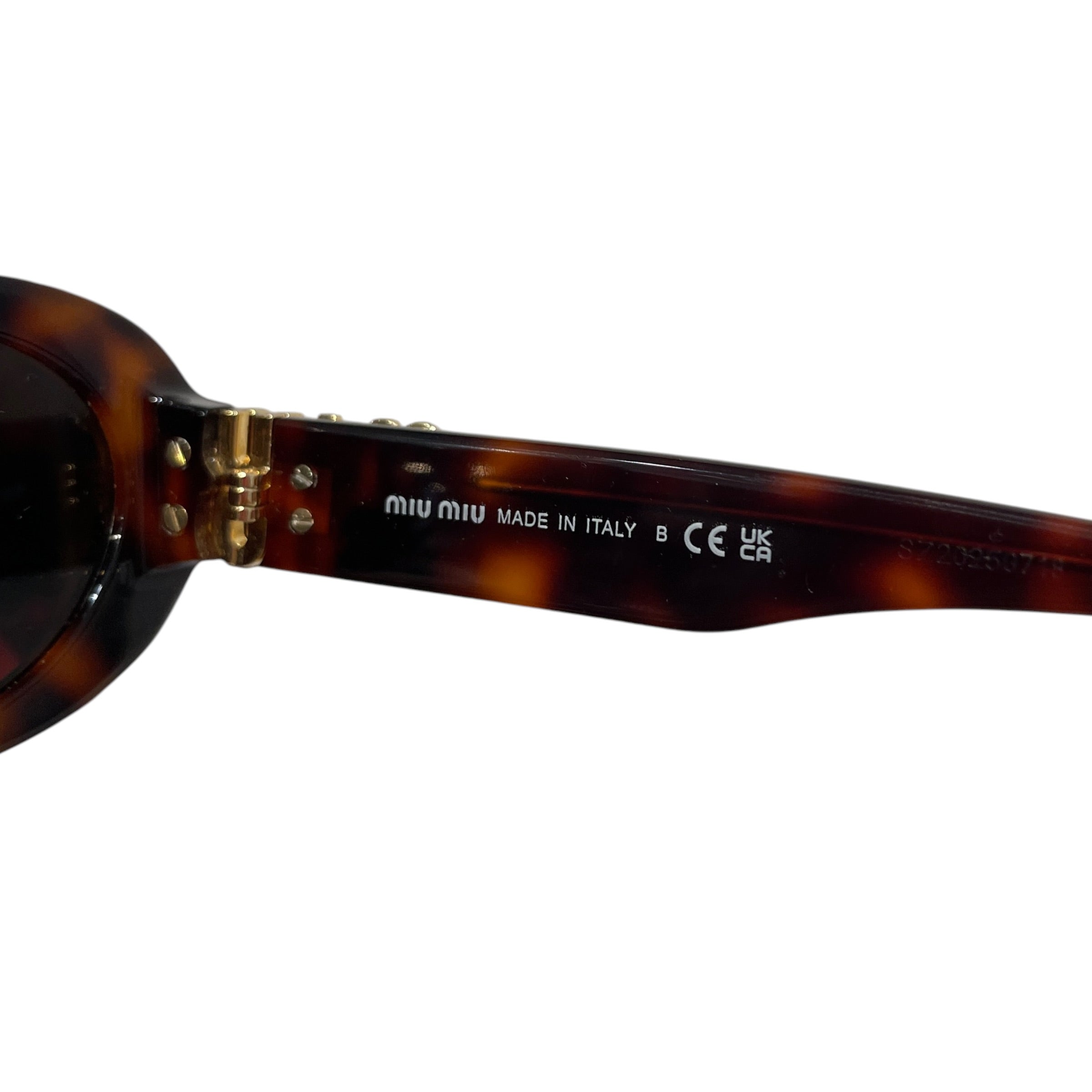 MIU MIU/Bag/Acrylic/BRW/Sunglasses view 4