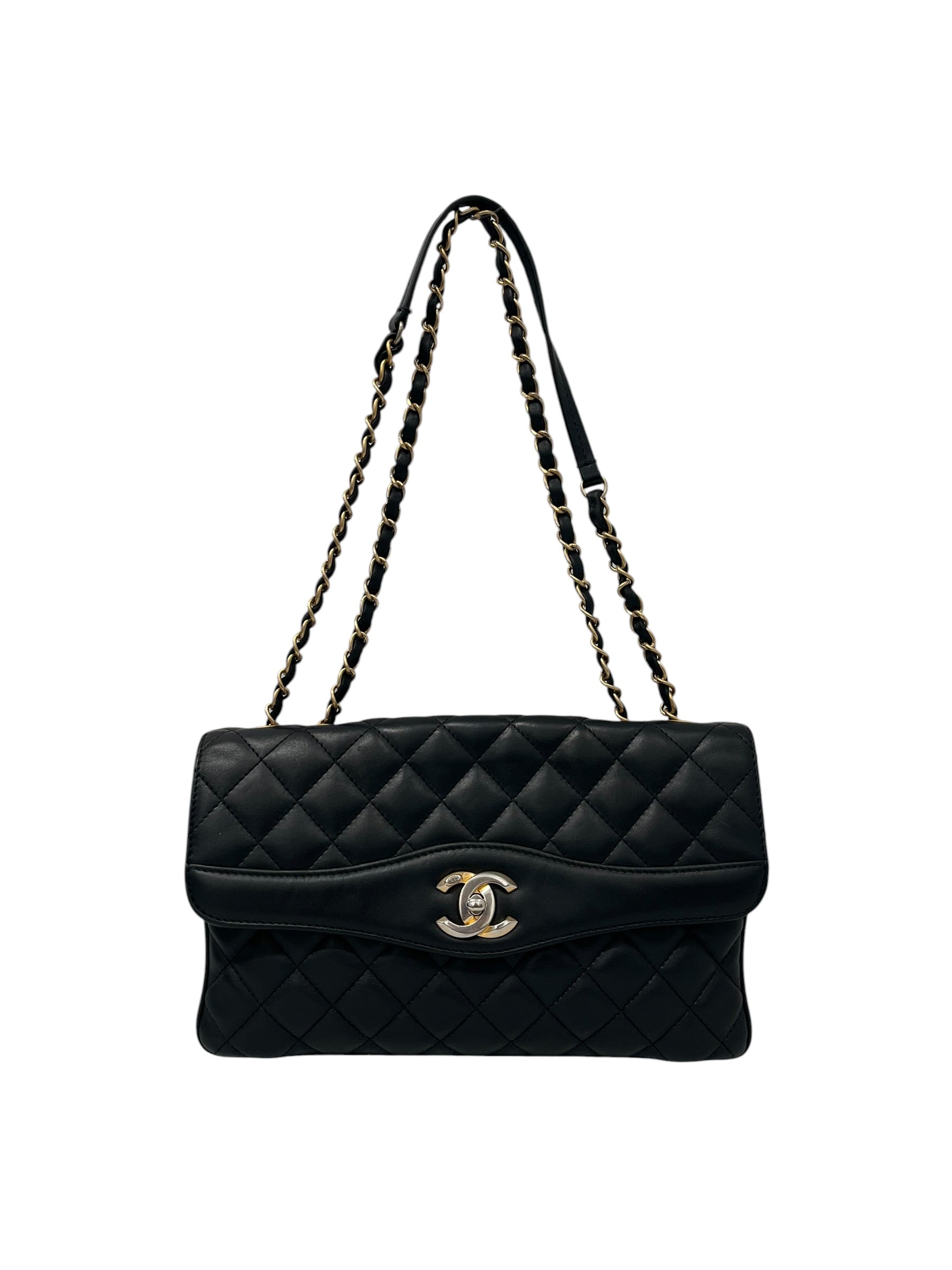 CHANEL/Bag/Leather/BLK/25040536 view 1