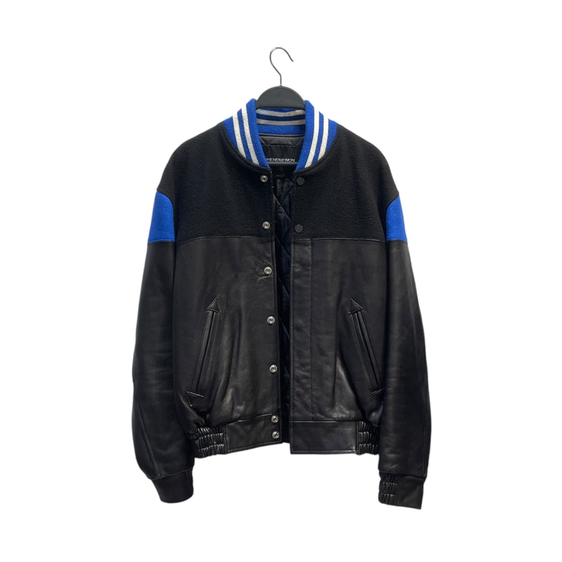 PHENOMENON/Leather Jkt/S/Leather/BLK/Varsity