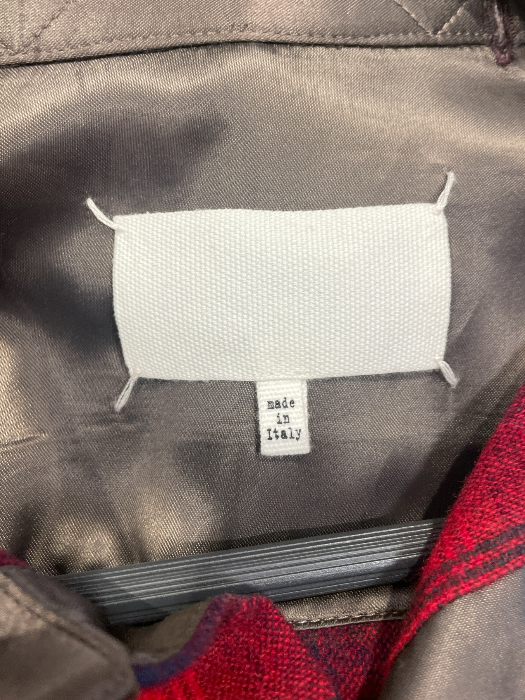 Maison Margiela/PENDLETON/Flannel Shirt/46/Cotton/RED/Plaid/MARGIELA RED FLANNEL view 3
