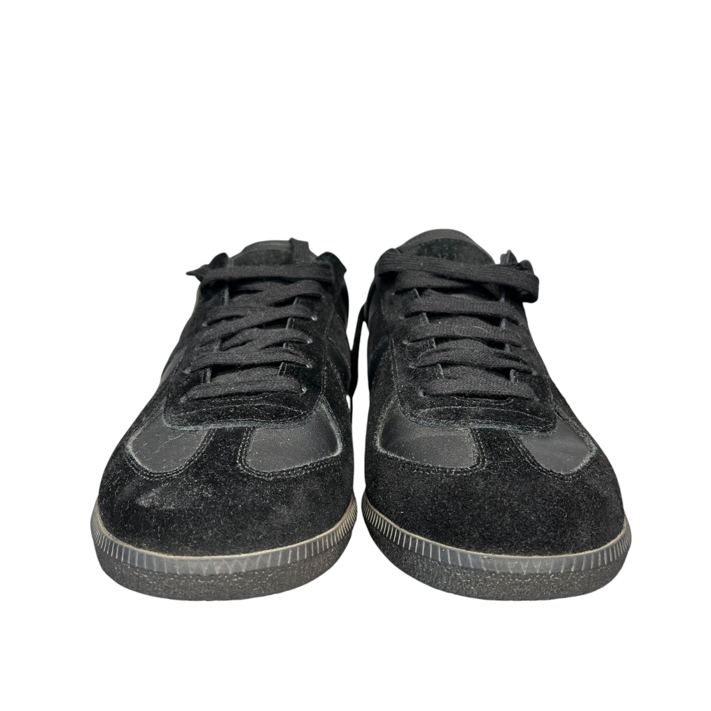 Maison Margiela/Low-Sneakers/US 12/Leather/BLK/Replica GAT view 2