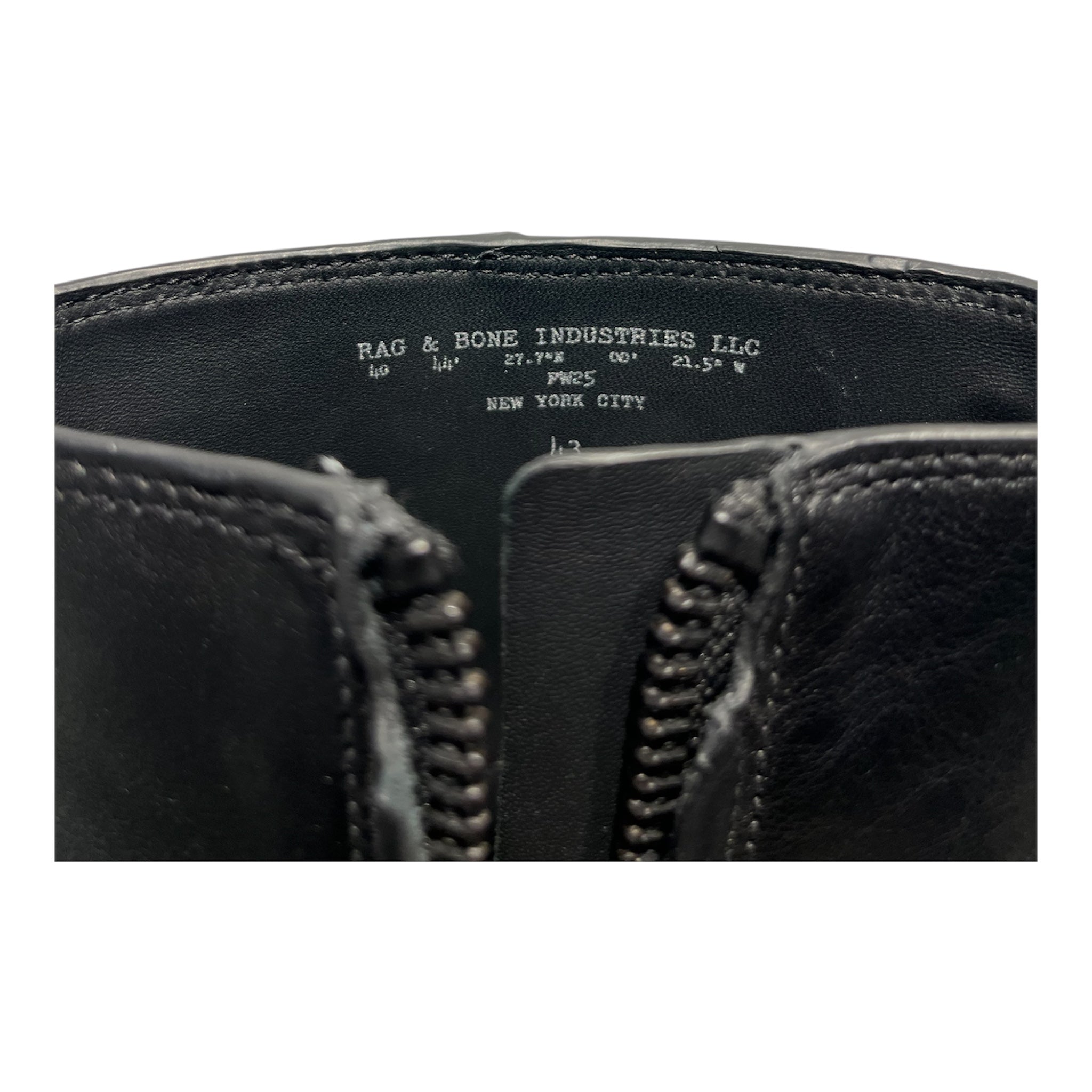 rag & bone/Boots/EU 43/Leather/BLK/ANGELO ANKLE BOOT view 4