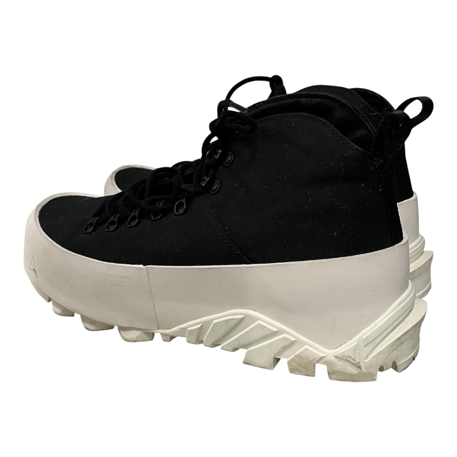 ROA/Boots/EU 45/Leather/MLT/roa blk/white hiking boots view 2