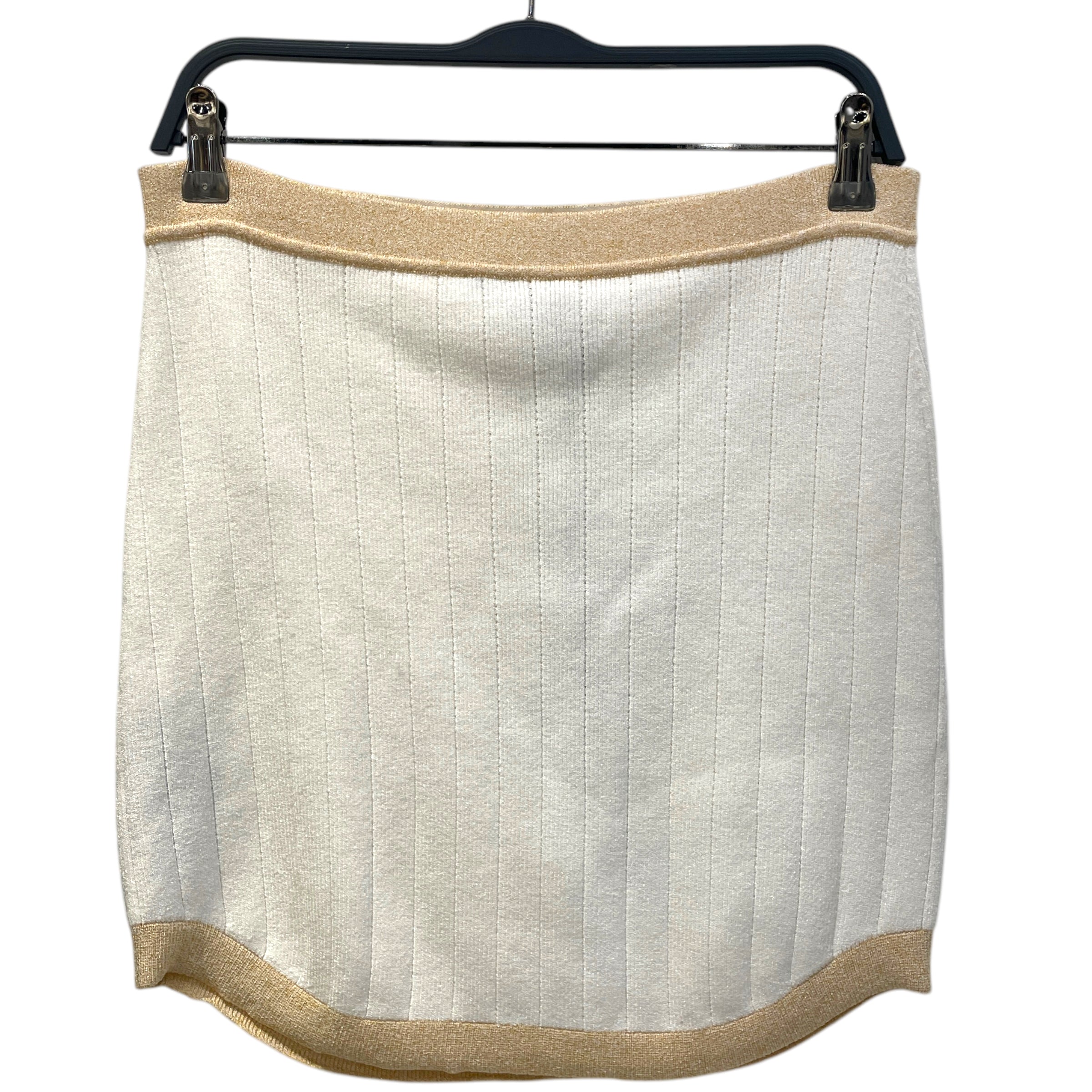 BALMAIN/Skirt/44/Cotton/WHT/ view 2