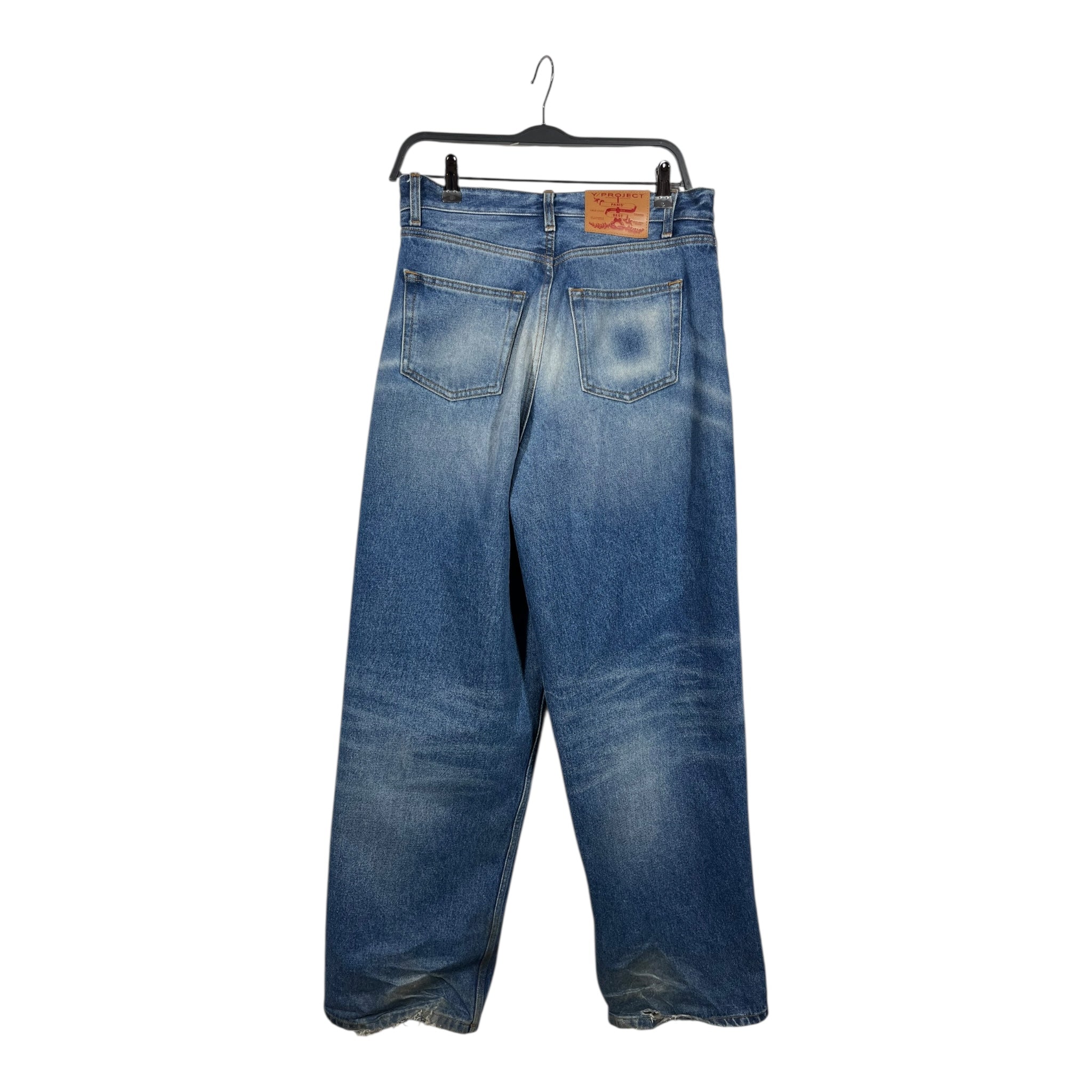 Y/PROJECT/Pants/29/Denim/BLU/Multi-Waist view 2