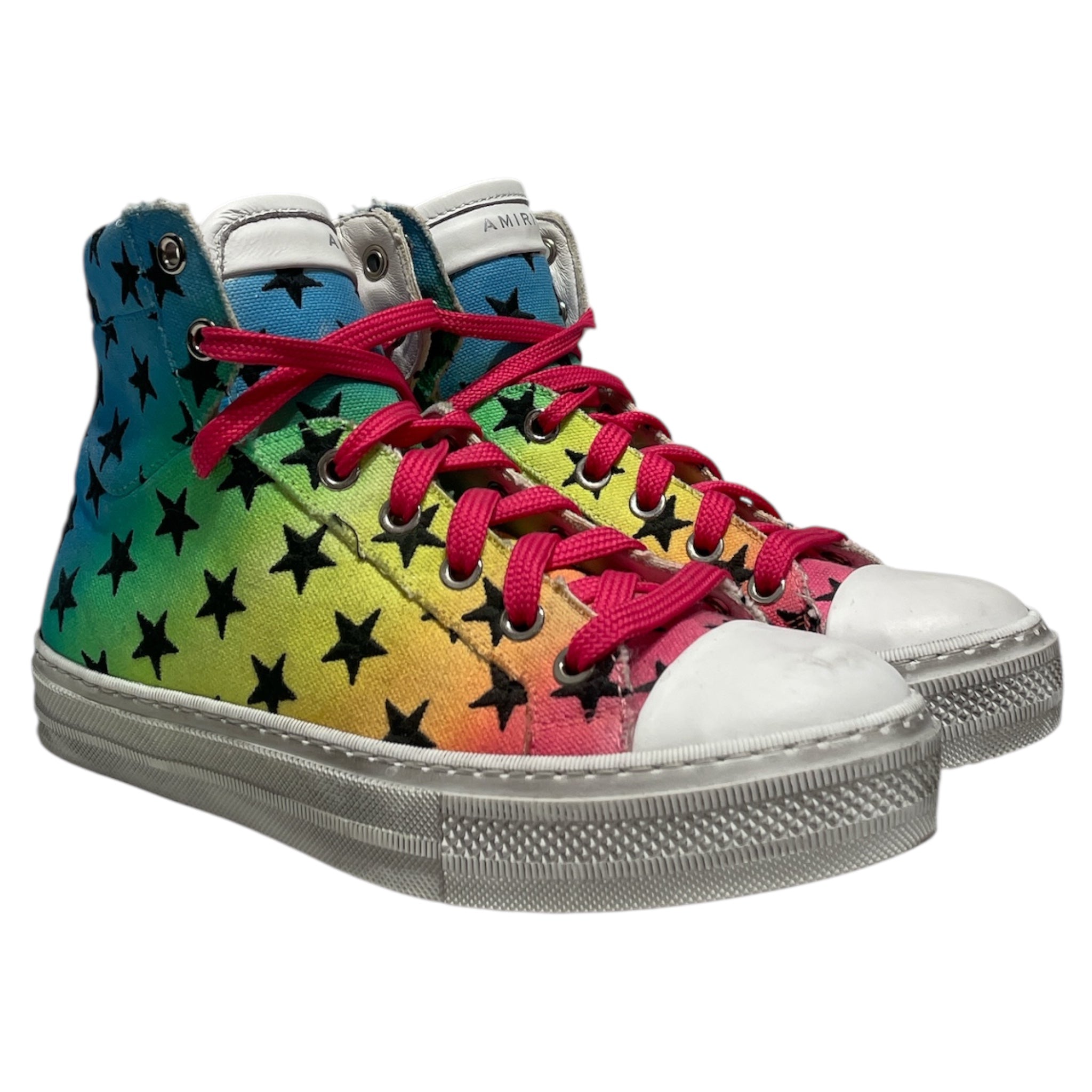 AMIRI/Hi-Sneakers/EU 36/All Over Print/MLT/STARS RAINBOW view 1