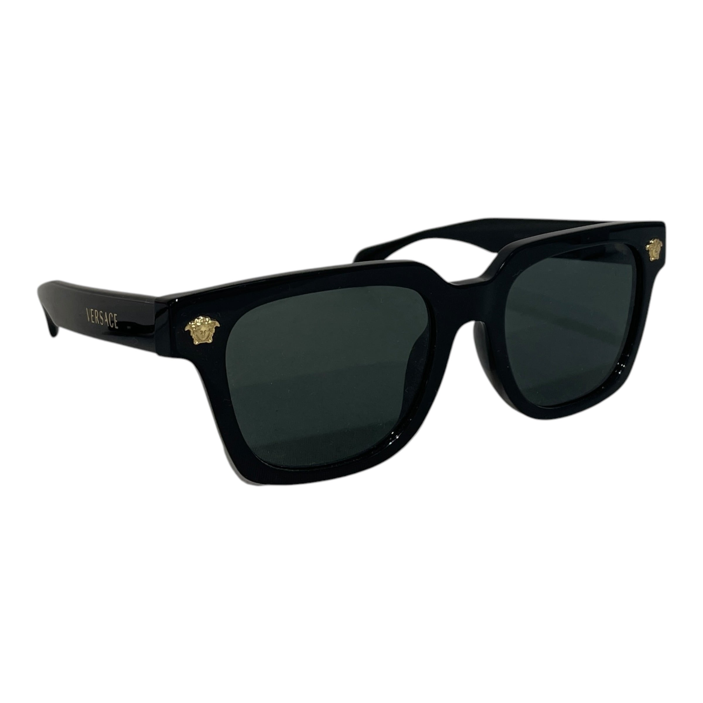 GIANNI VERSACE/Sunglasses/Plastic/BLK/Medusa Frame view 1