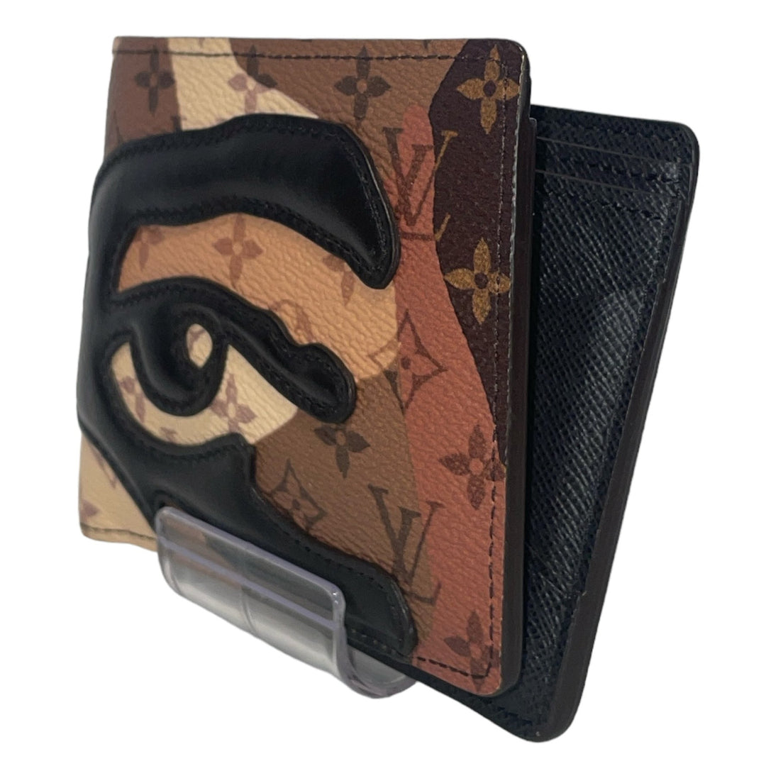 LOUIS VUITTON/Bifold Wallet/M/All Over Print/Leather/MLT/KID SUPER 
