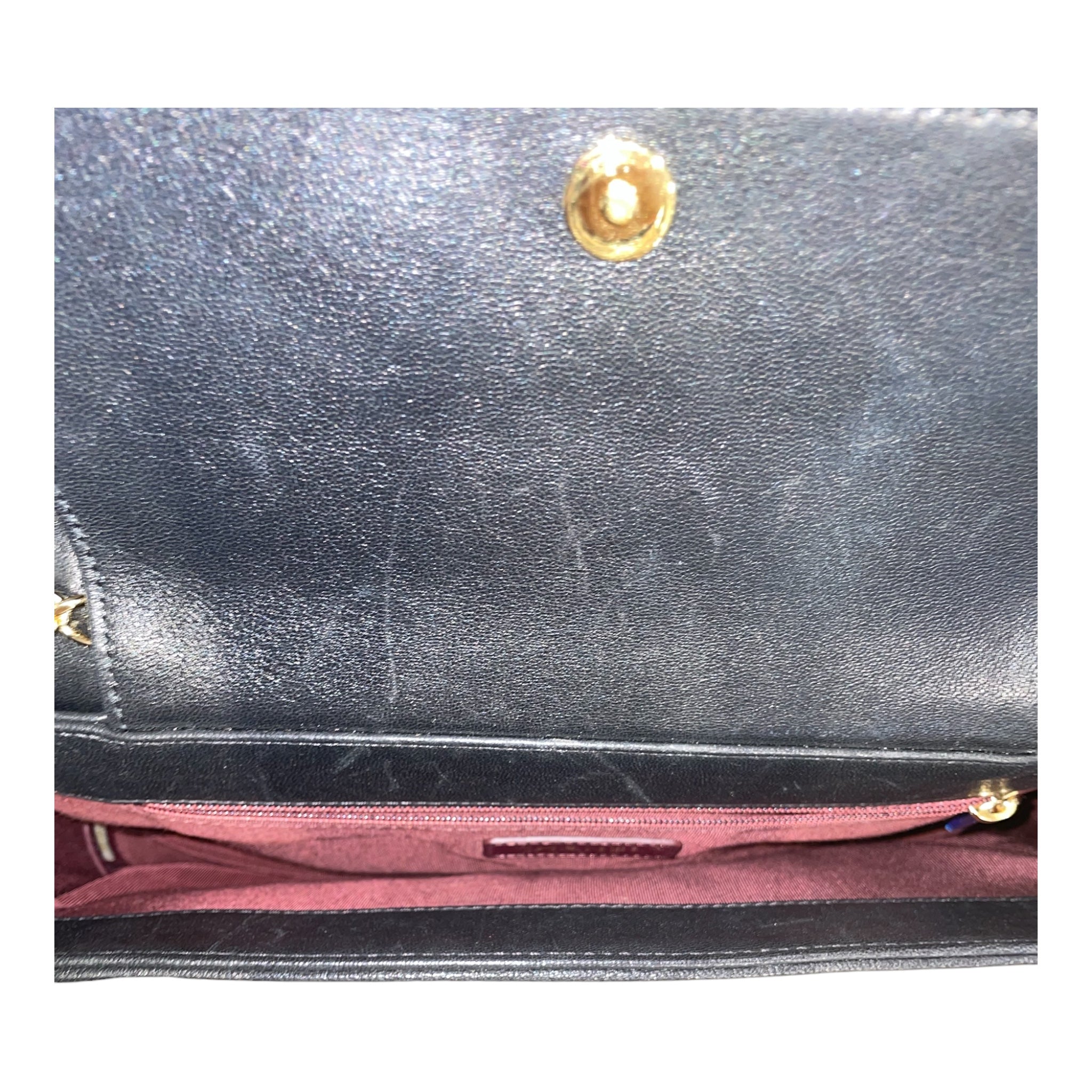 CHANEL/Cross Body Bag/Leather/BLK/MADEMOISELLE QUILTED GOLD view 5
