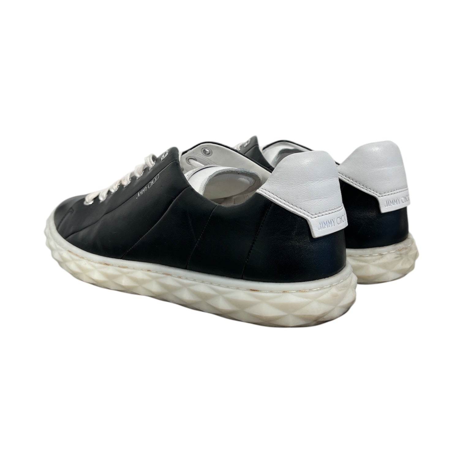 JIMMY CHOO/Low-Sneakers/EU 44/BLK/diamond light view 2