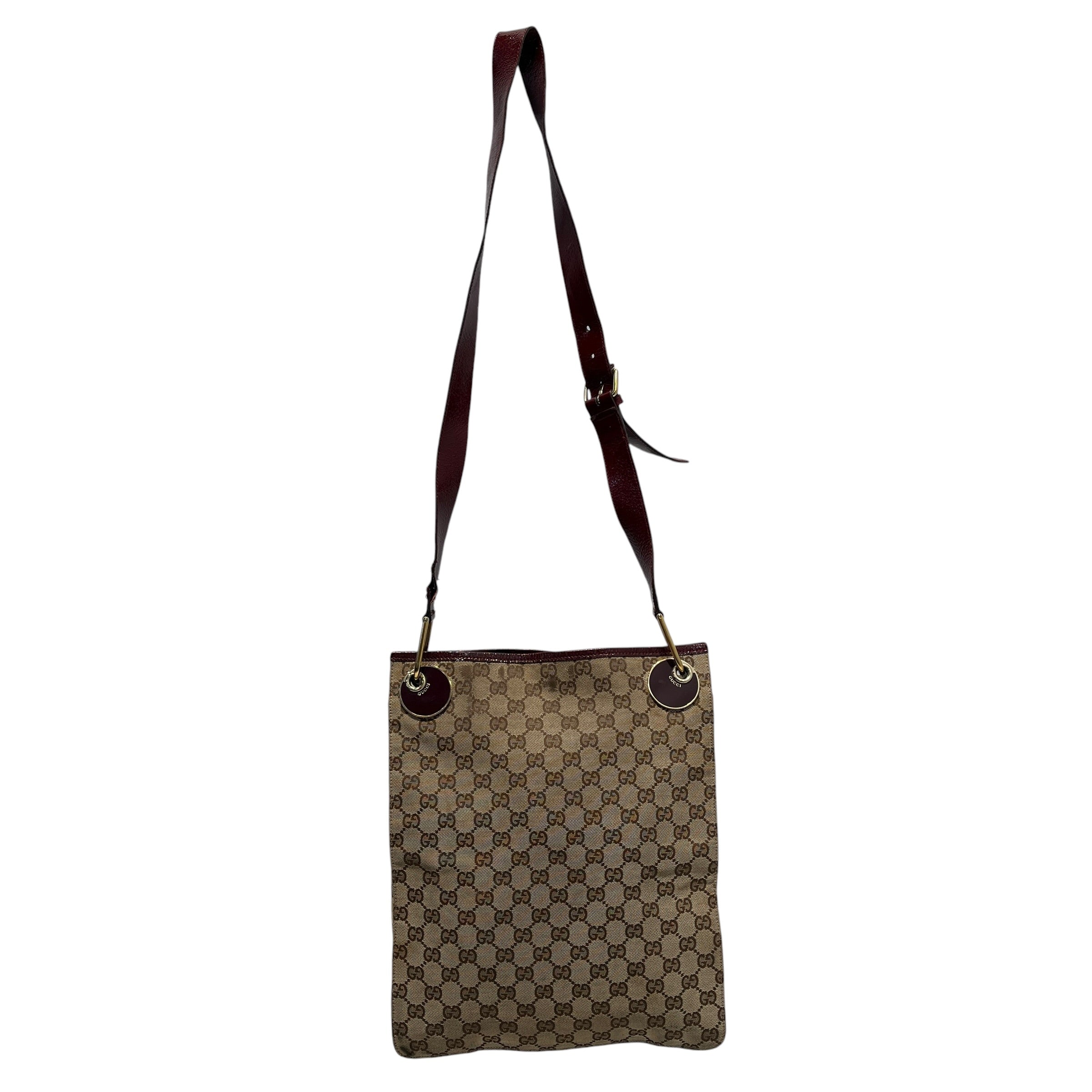 GUCCI/Tote Bag/Monogram/Cotton/BRD/ECLIPSE MESSENGER BAG view 1
