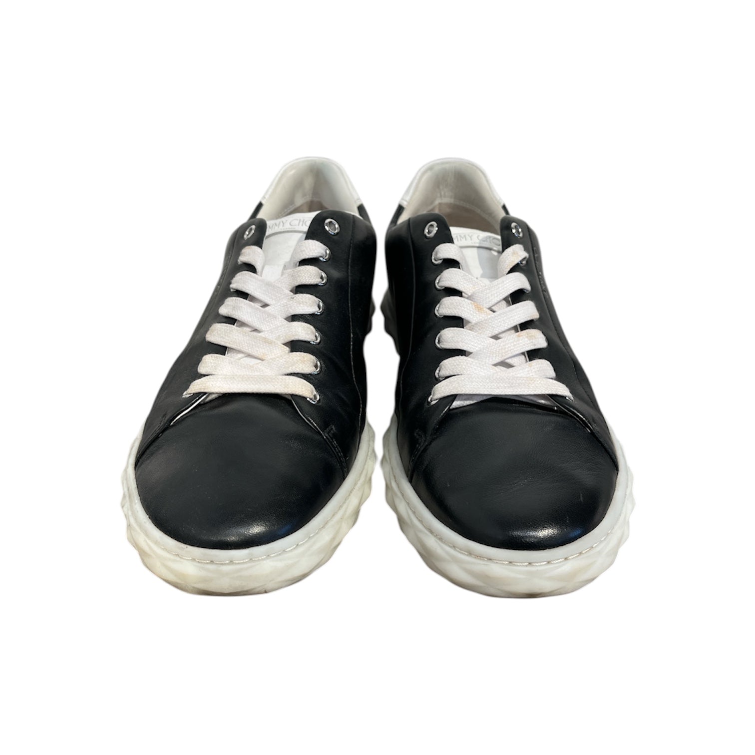 JIMMY CHOO/Low-Sneakers/EU 44/BLK/diamond light view 3
