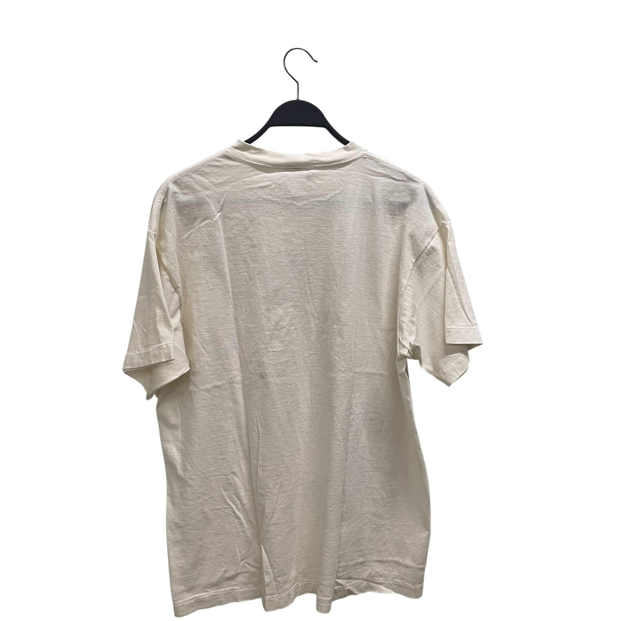 SAINT MICHAEL/T-Shirt/L/Cotton/WHT/Big Damage Destination Jesus view 2