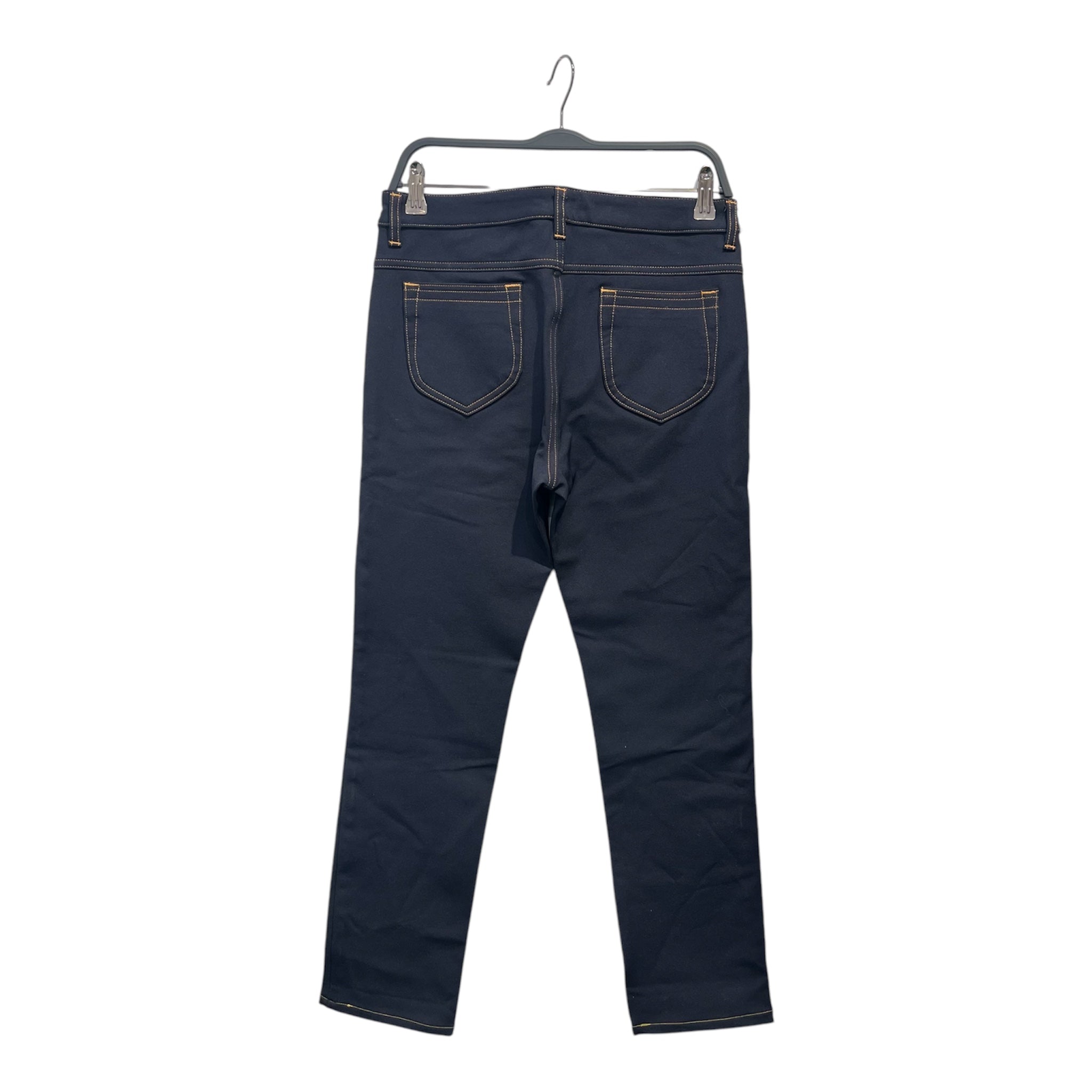 Maison Margiela/Pants/40/Polyester/NVY/ORANGE STITCHING view 2