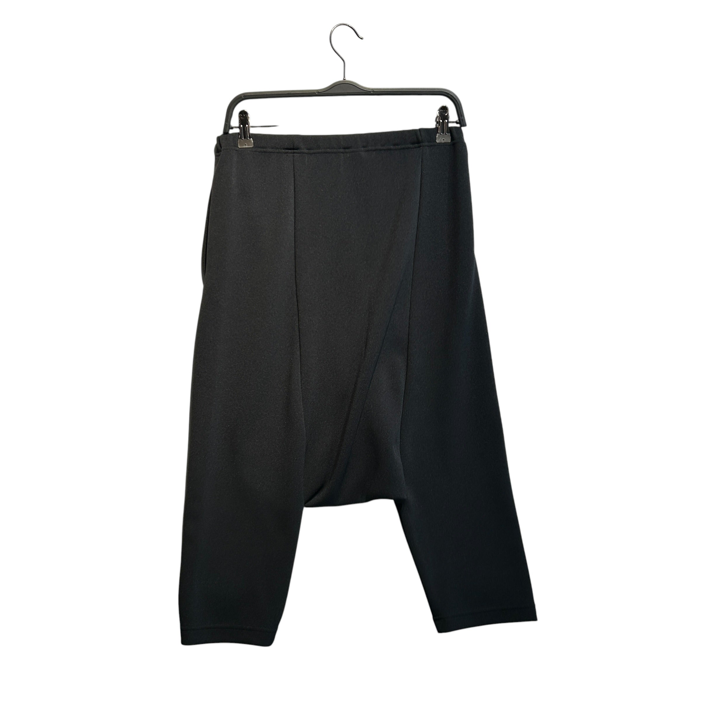 BLACK COMME des GARCONS/Shorts/XS/Polyester/BLK/DROP CROTCH view 2