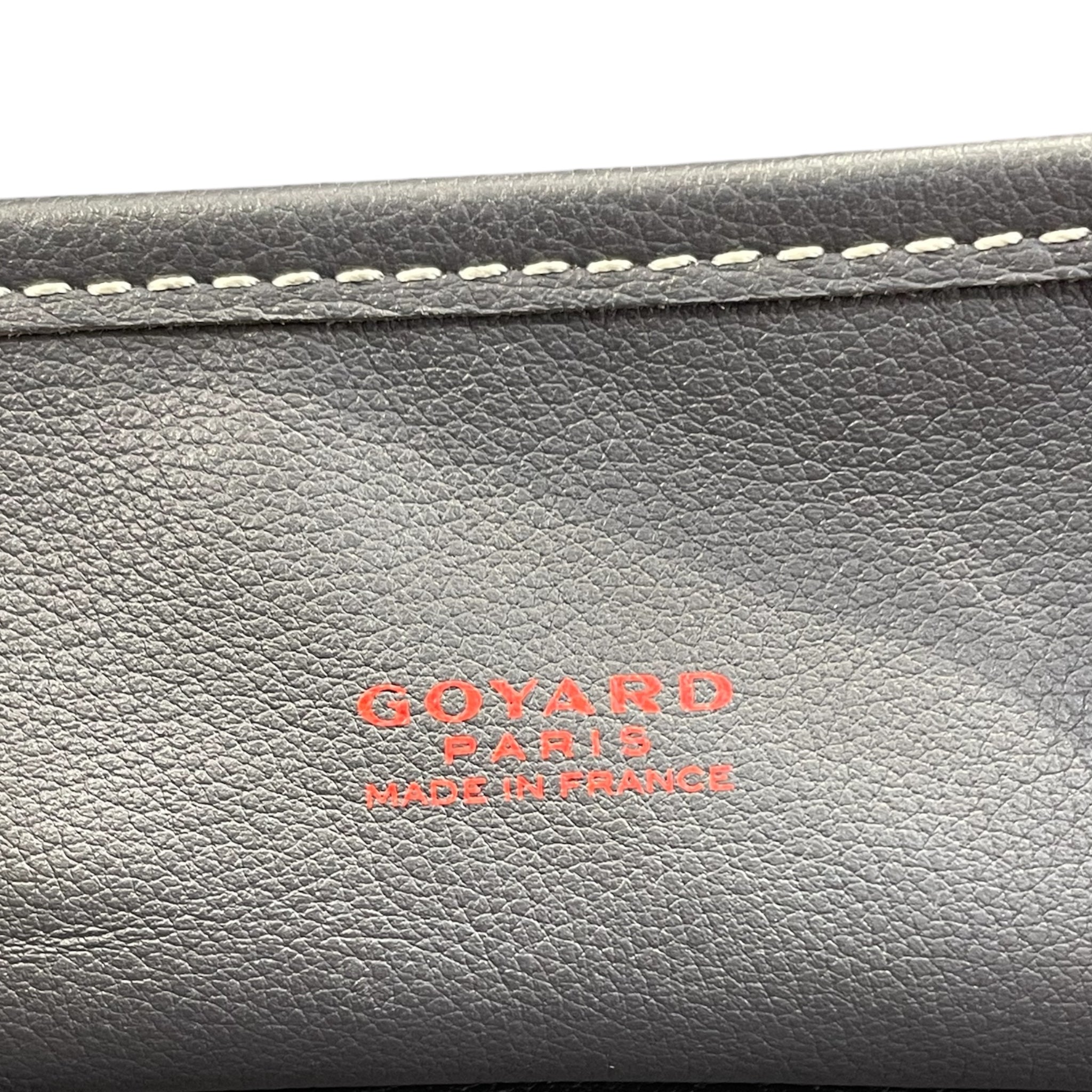 GOYARD/Tote Bag/Monogram/Leather/GRY/Mini Anjou view 3
