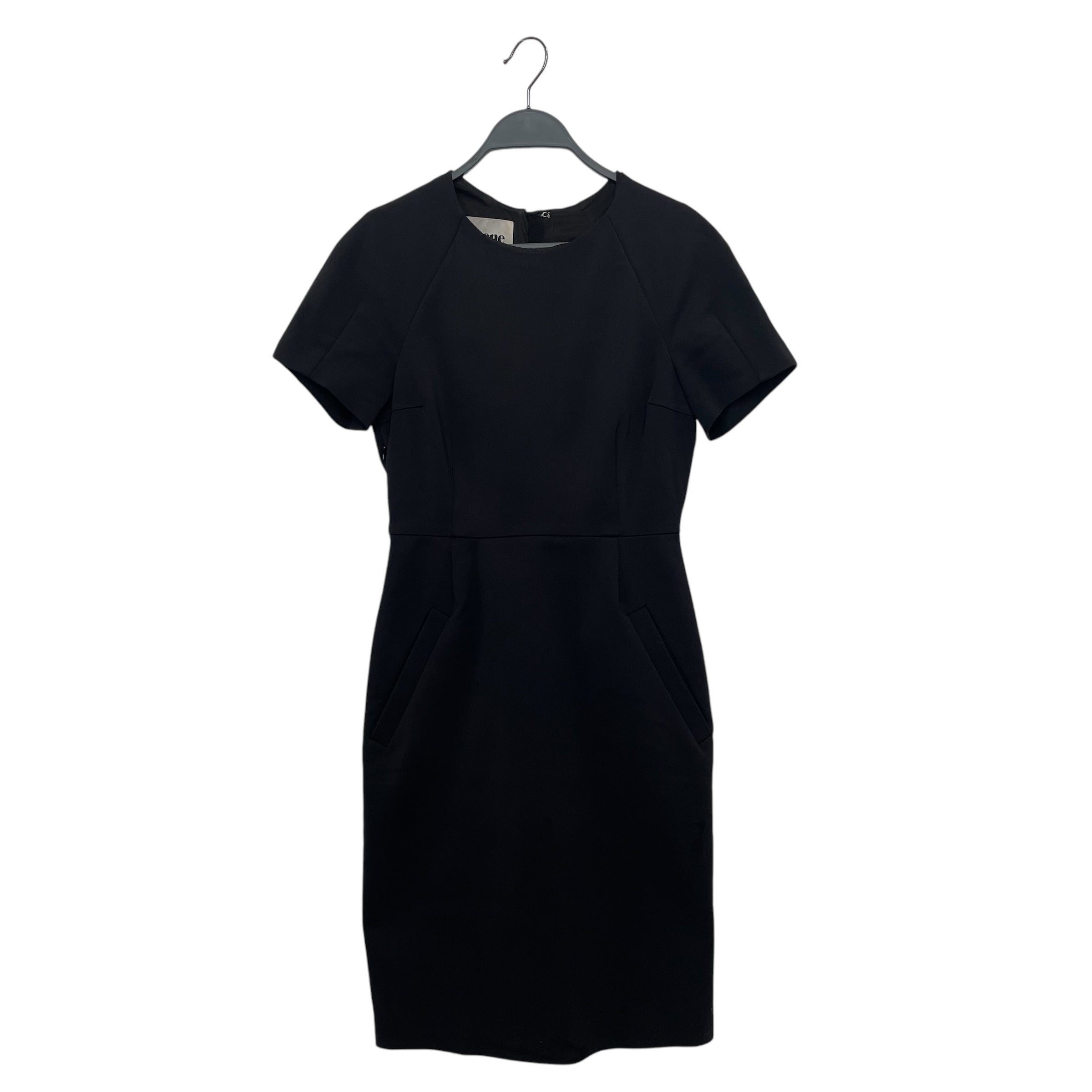 Acne Studios/SS Dress/28/Polyester/BLK/ARM RUFFLE/BCK ZIPP/RN131738 view 1