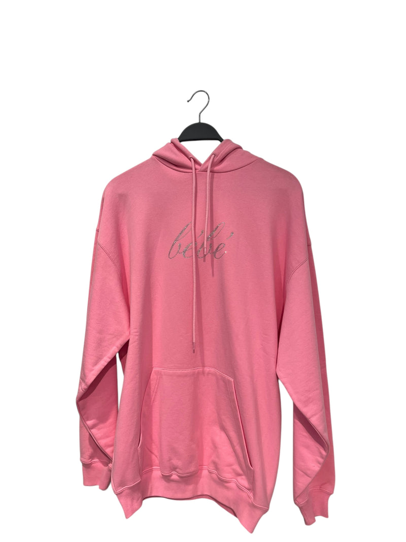 BALENCIAGA/Hoodie/XS/Cotton/PNK/BEBE