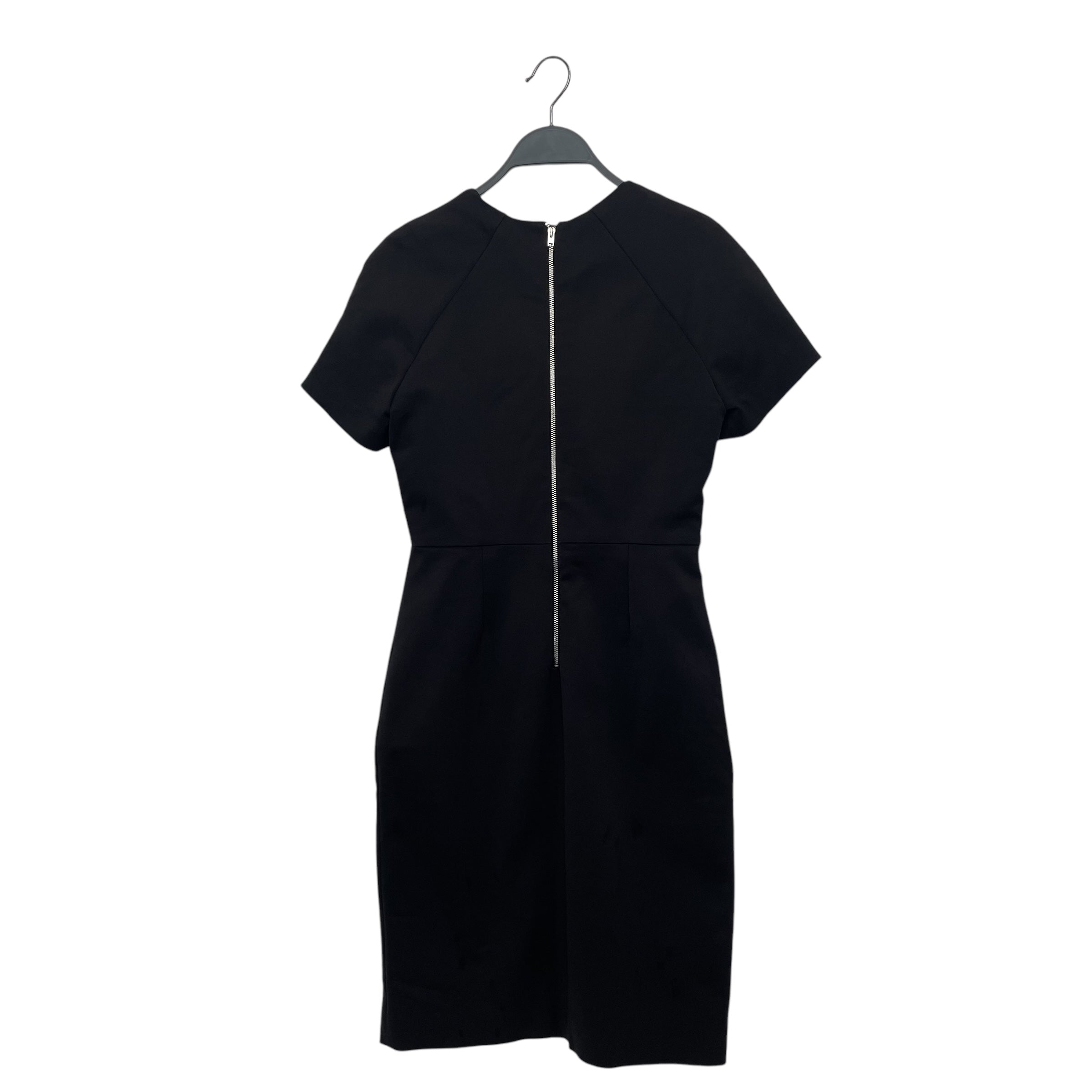 Acne Studios/SS Dress/28/Polyester/BLK/ARM RUFFLE/BCK ZIPP/RN131738 view 2