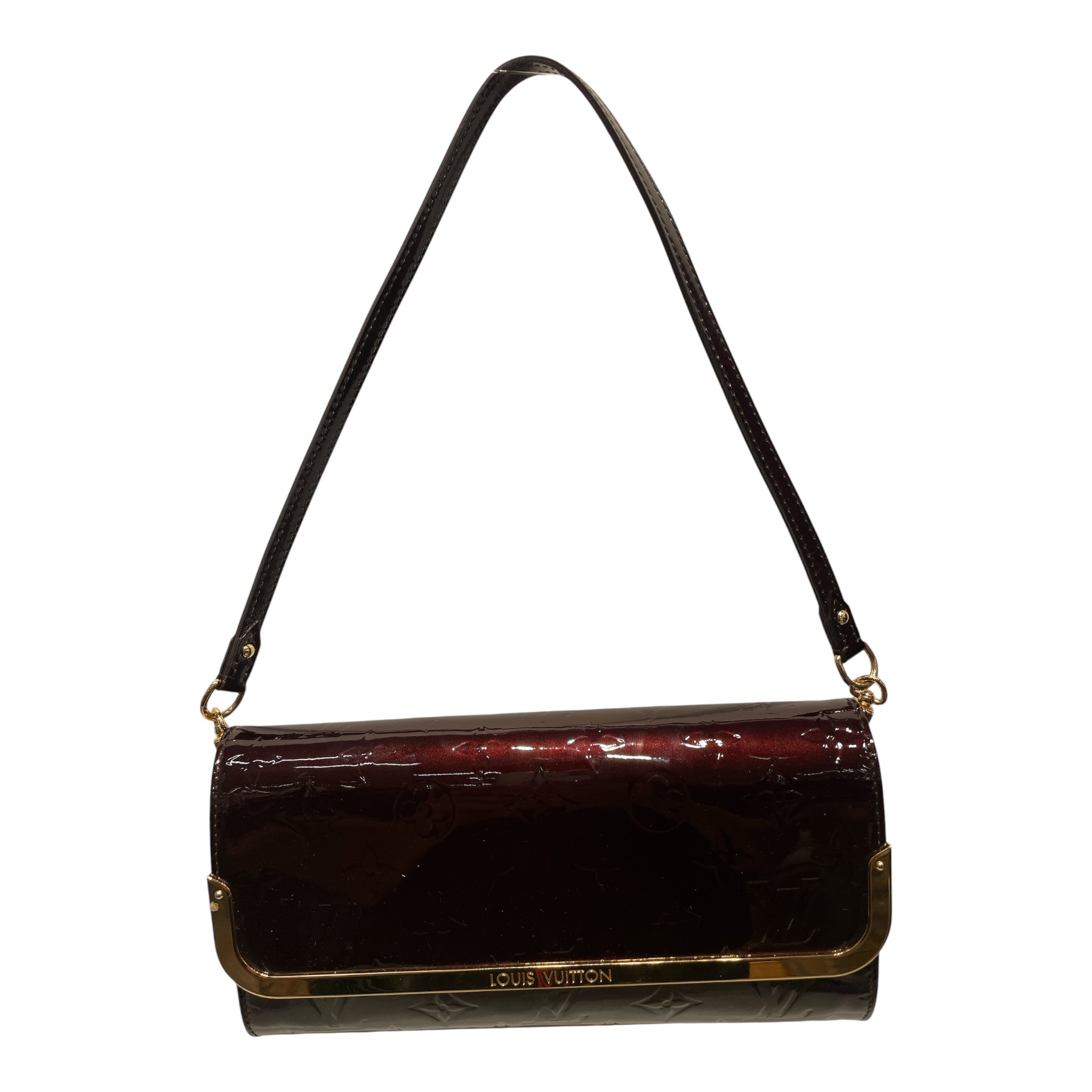 LOUIS VUITTON/Hand Bag/Monogram/Leather/BRD/patent leather vernis rossmore view 1