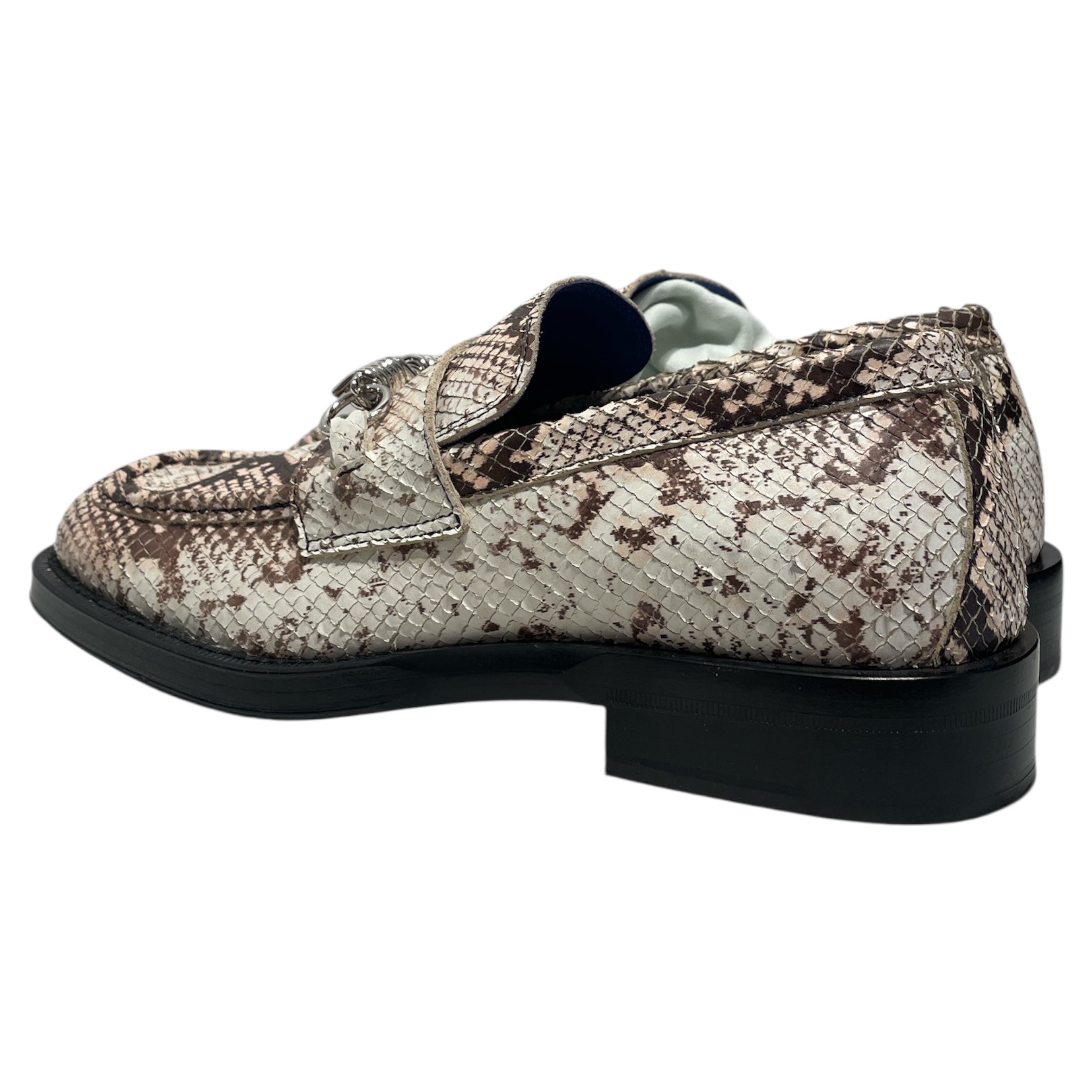 BURBERRY/Loafers/EU 41/Animal Pattern/Leather/MLT/Snakeskin Loafer view 2