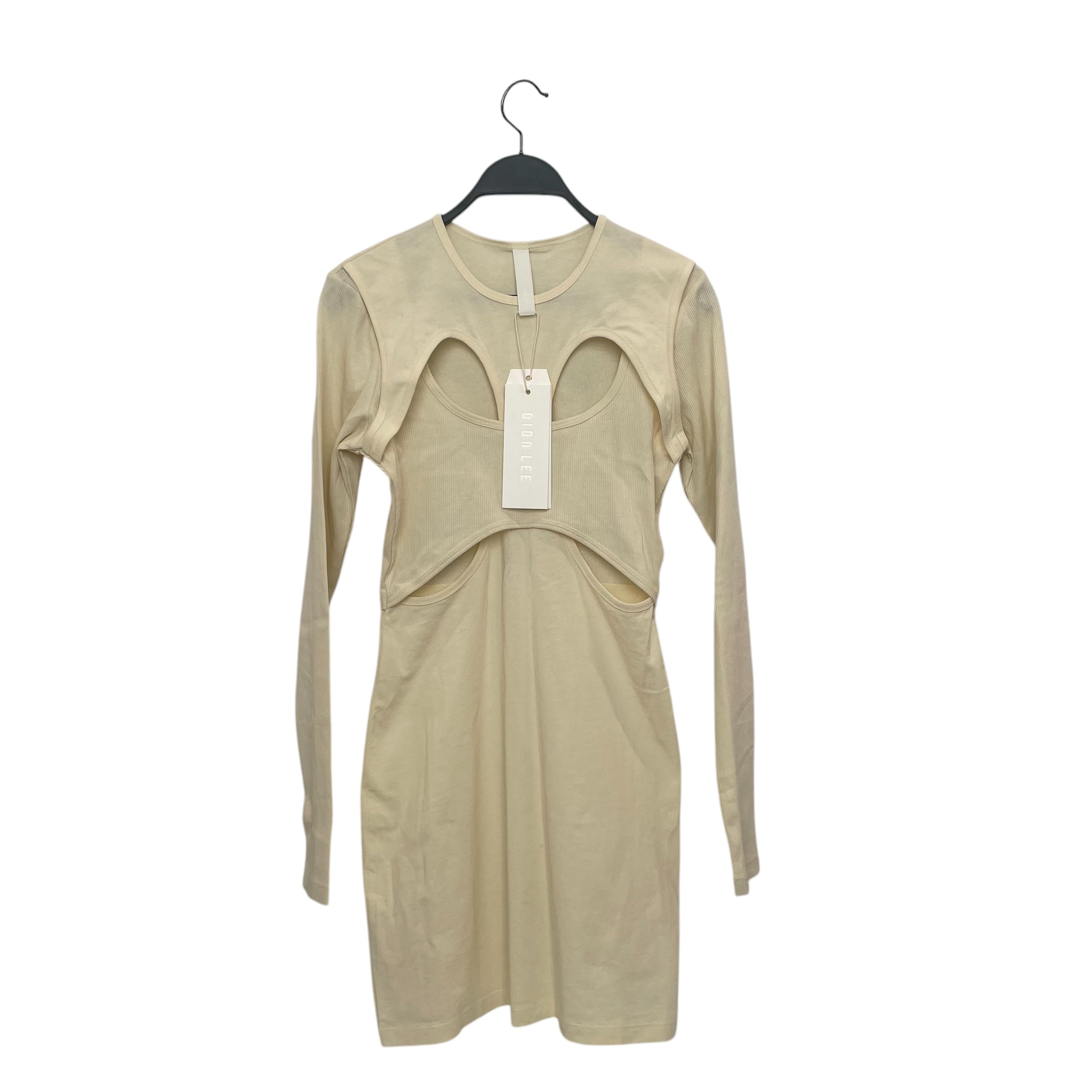 DION LEE/LS Dress/S/Cotton/CRM/RIB/A9776P21/BREATHABLE TEE DZ view 1
