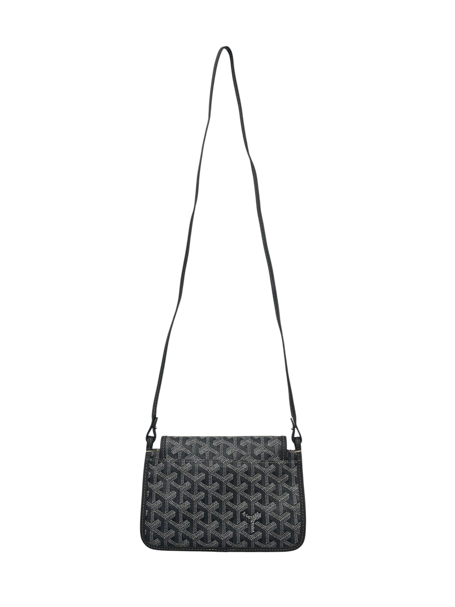GOYARD/Cross Body Bag/Monogram/Leather/GRY/PLUMET view 2