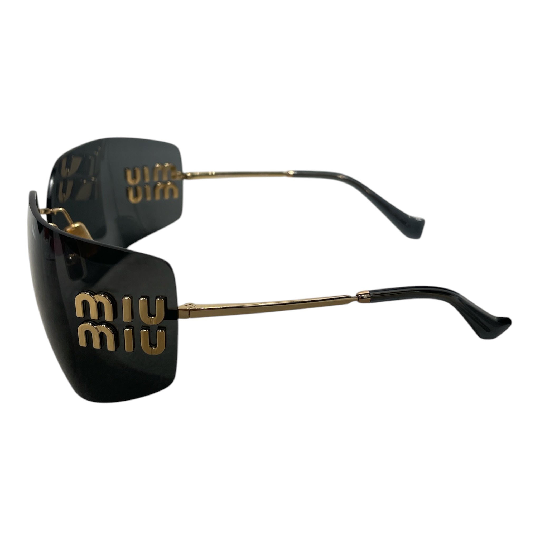 MIU MIU/Sunglasses/Plastic/GLD/L's/smu 80 14 5ak view 2