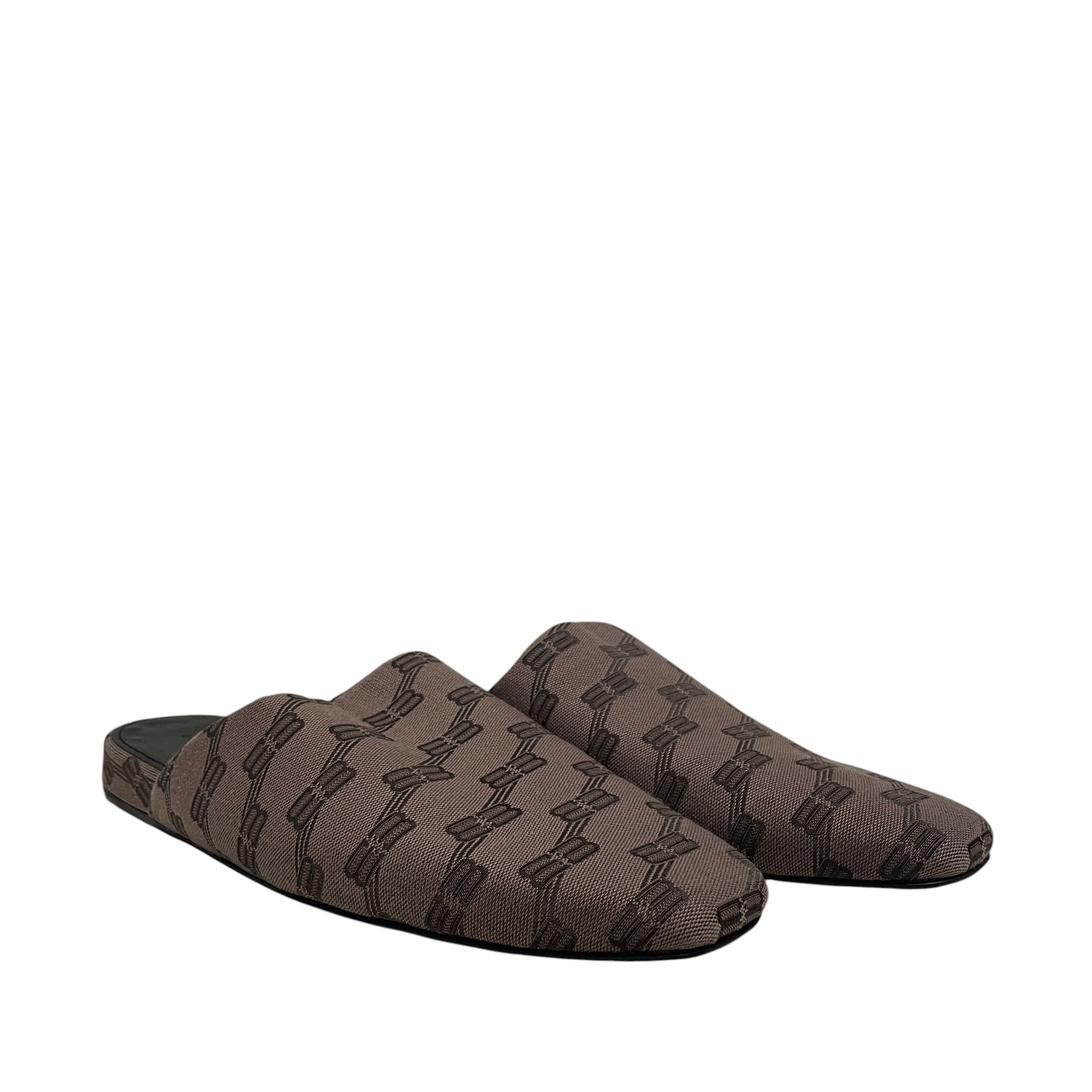 BALENCIAGA/Shoes/EU 44/Monogram/GRY/BB JACQUARD / SLIP MULES view 1